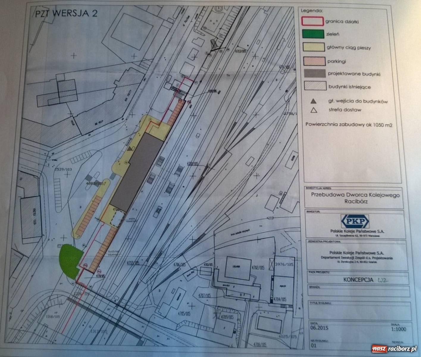 Zdjęcie w galerii na portalu naszraciborz.pl: PKP przygotowuje się do częściowego wyburzenia raciborskiego dworca  wiadomości z regionu