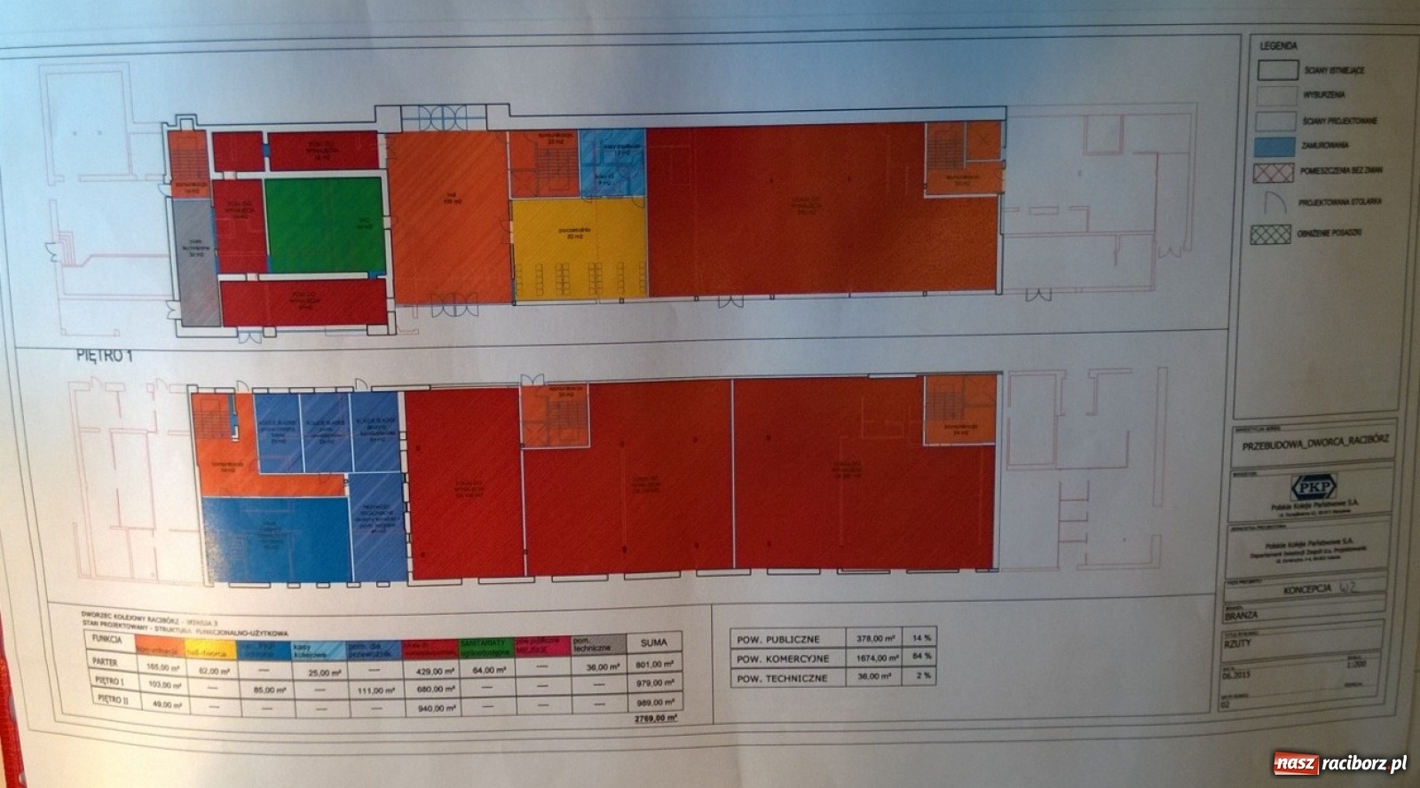 Zdjęcie w galerii na portalu naszraciborz.pl: PKP przygotowuje się do częściowego wyburzenia raciborskiego dworca  wiadomości z regionu