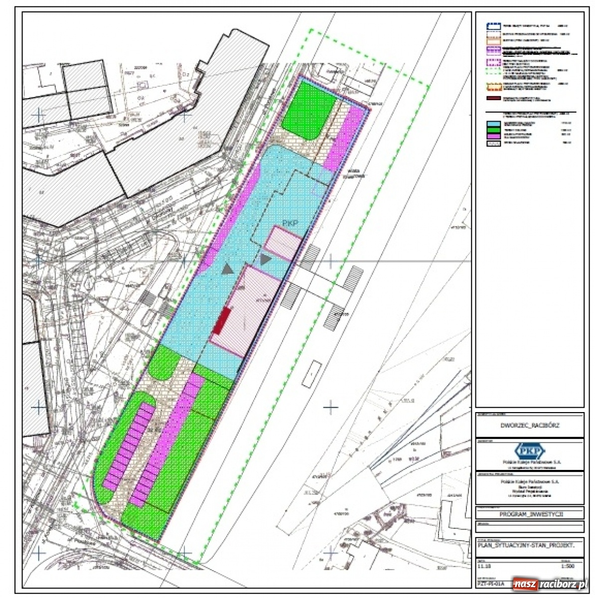 Zdjęcie w galerii na portalu naszraciborz.pl: PKP przygotowuje się do częściowego wyburzenia raciborskiego dworca  wiadomości z regionu