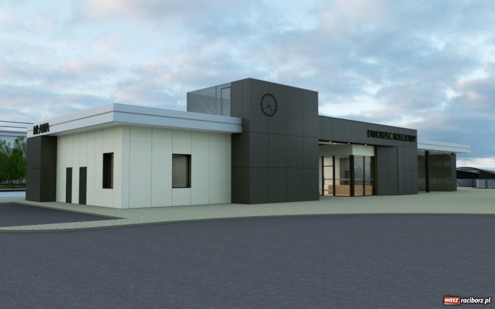 Zdjęcie w galerii na portalu naszraciborz.pl: PKP przygotowuje się do częściowego wyburzenia raciborskiego dworca  wiadomości z regionu