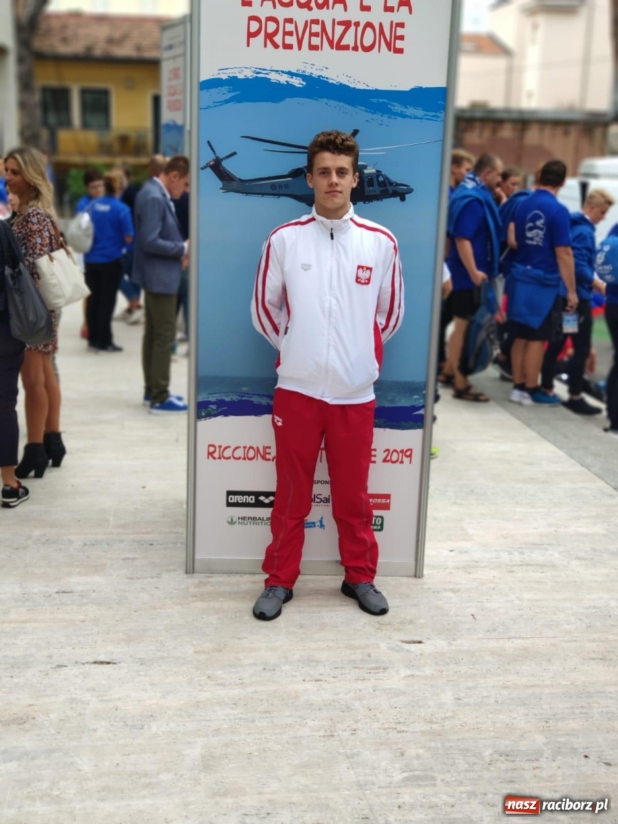 Zdjęcie w galerii na portalu naszraciborz.pl: Ratownictwo wodne. Maciej Matyjasek z brązowym medalem  wiadomości z regionu