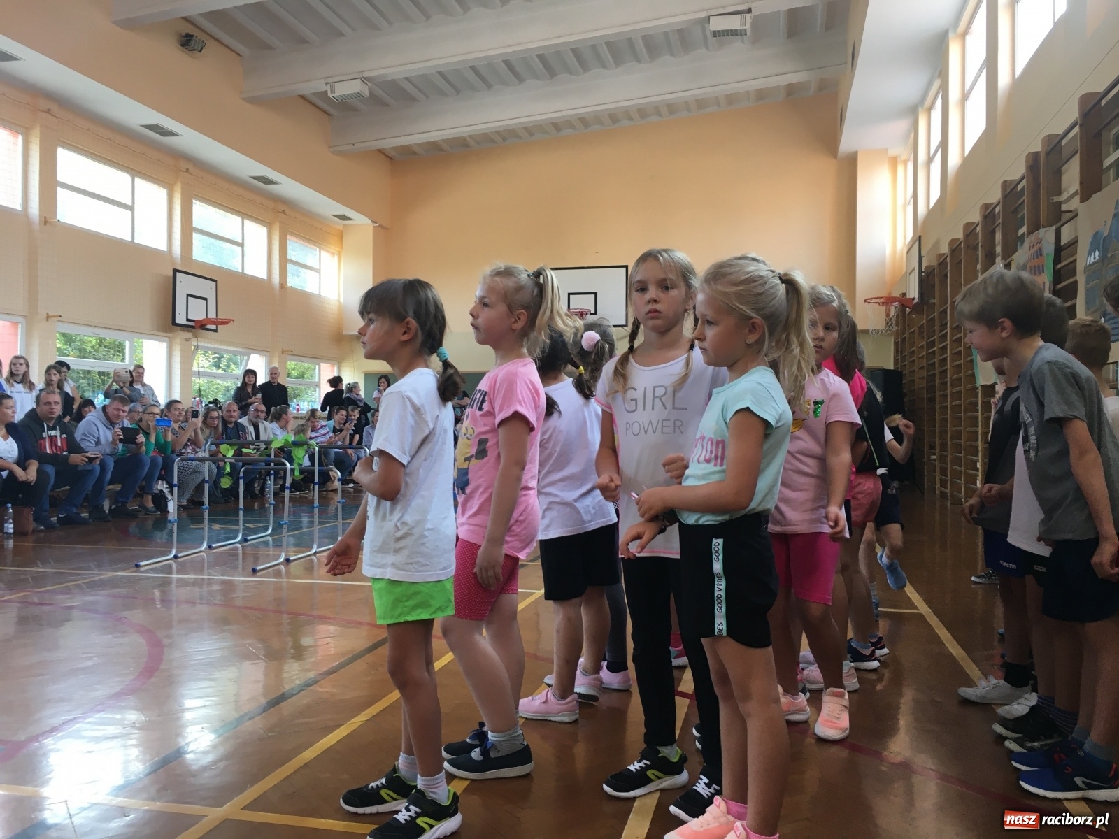 Zdjęcie w galerii na portalu naszraciborz.pl: Chrzest sportowy Mały Mistrz w SP 15  wiadomości z regionu