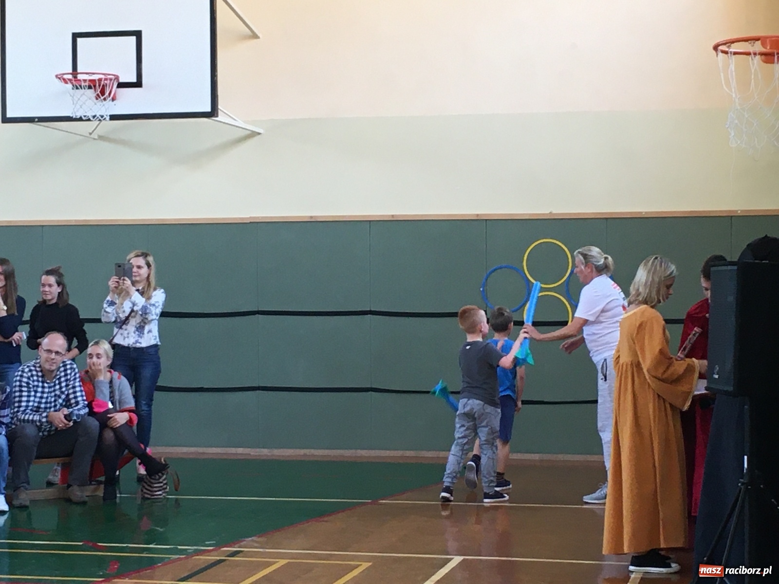 Zdjęcie w galerii na portalu naszraciborz.pl: Chrzest sportowy Mały Mistrz w SP 15  wiadomości z regionu