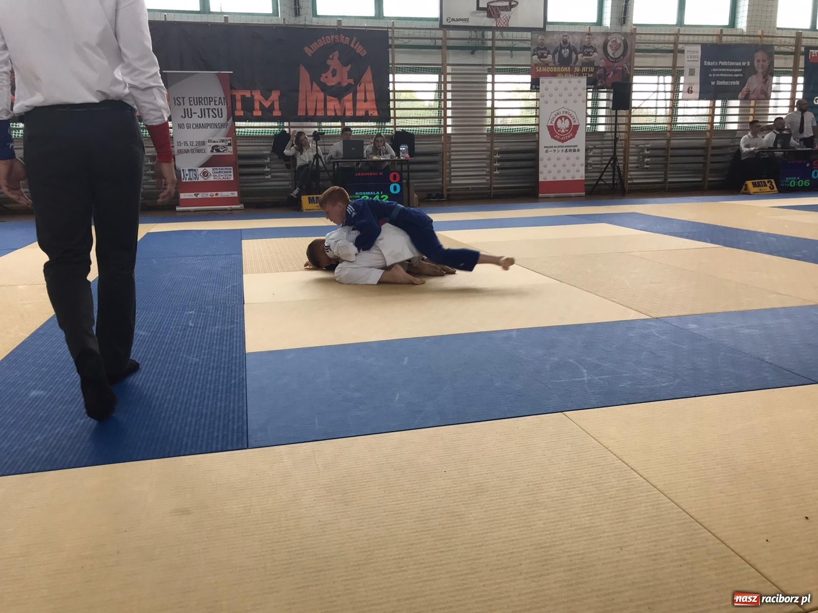 Zdjęcie w galerii na portalu naszraciborz.pl: Łamatorzy na Mistrzostwach Polski w ju-jitsu w Sochaczewie  wiadomości z regionu