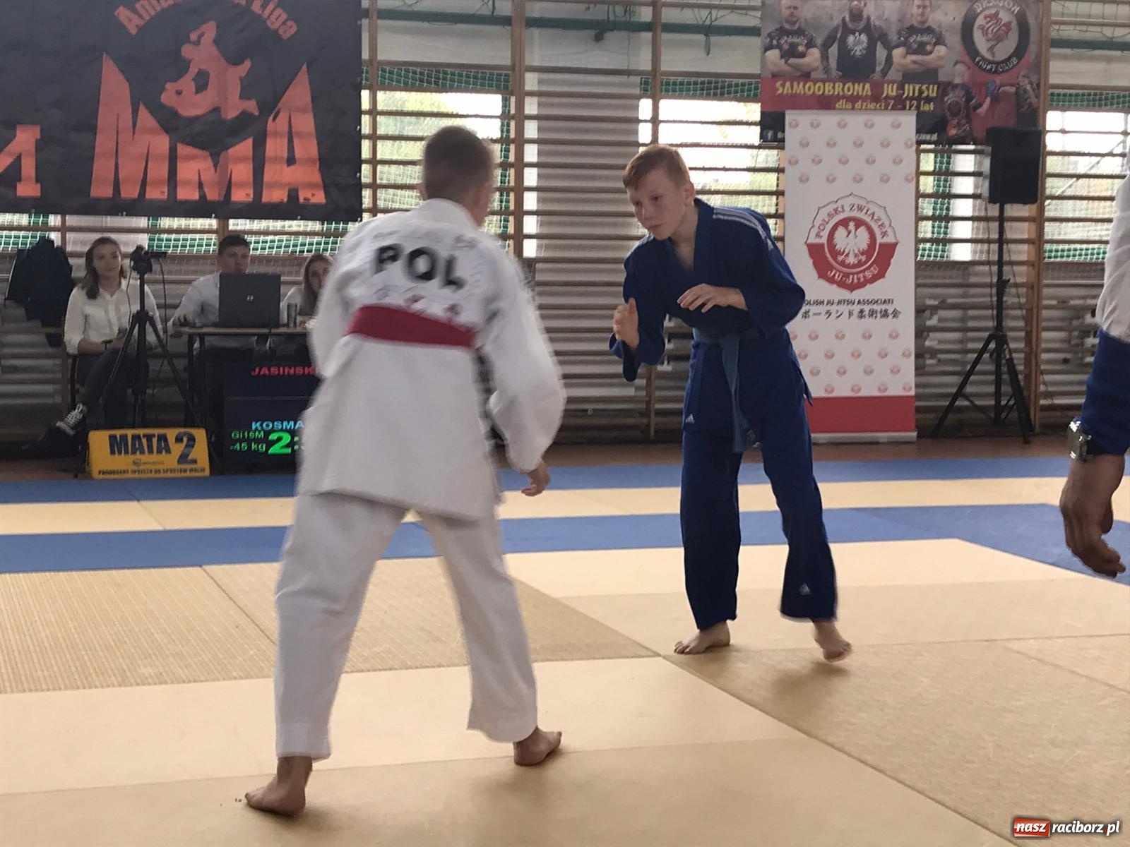 Zdjęcie w galerii na portalu naszraciborz.pl: Łamatorzy na Mistrzostwach Polski w ju-jitsu w Sochaczewie  wiadomości z regionu