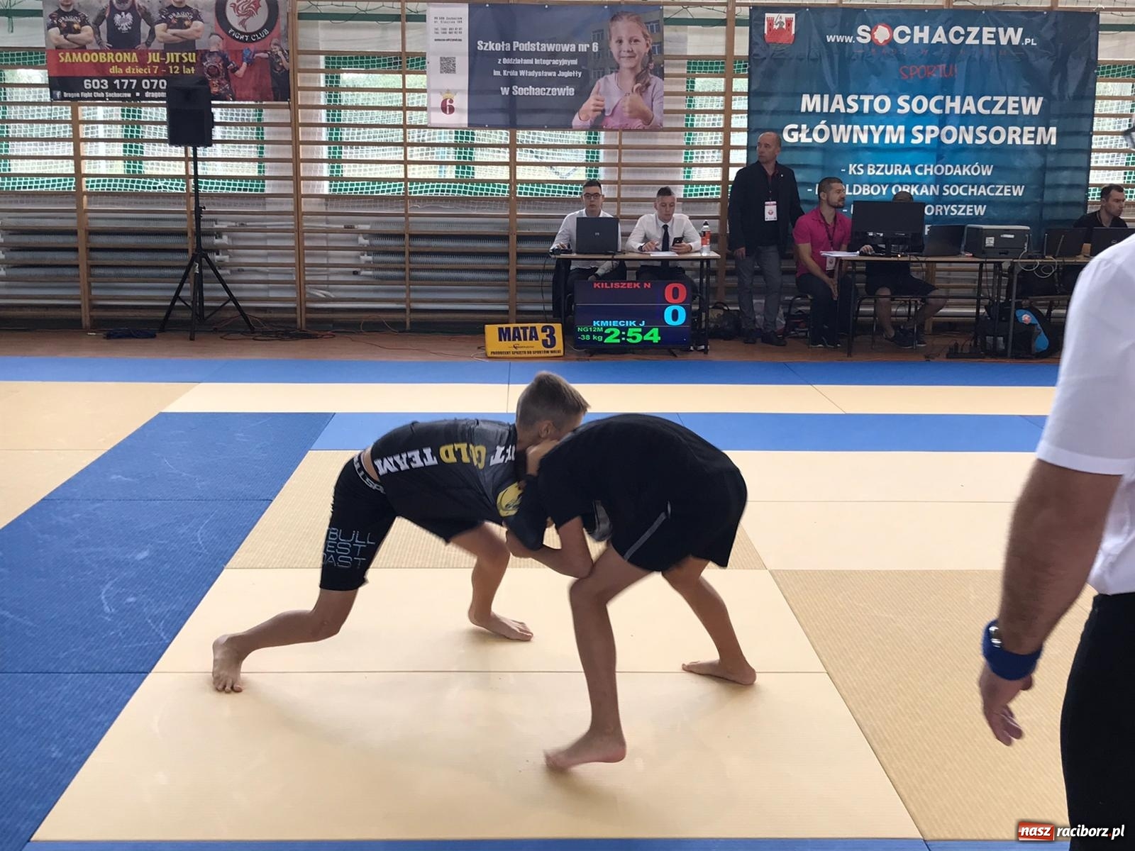 Zdjęcie w galerii na portalu naszraciborz.pl: Łamatorzy na Mistrzostwach Polski w ju-jitsu w Sochaczewie  wiadomości z regionu