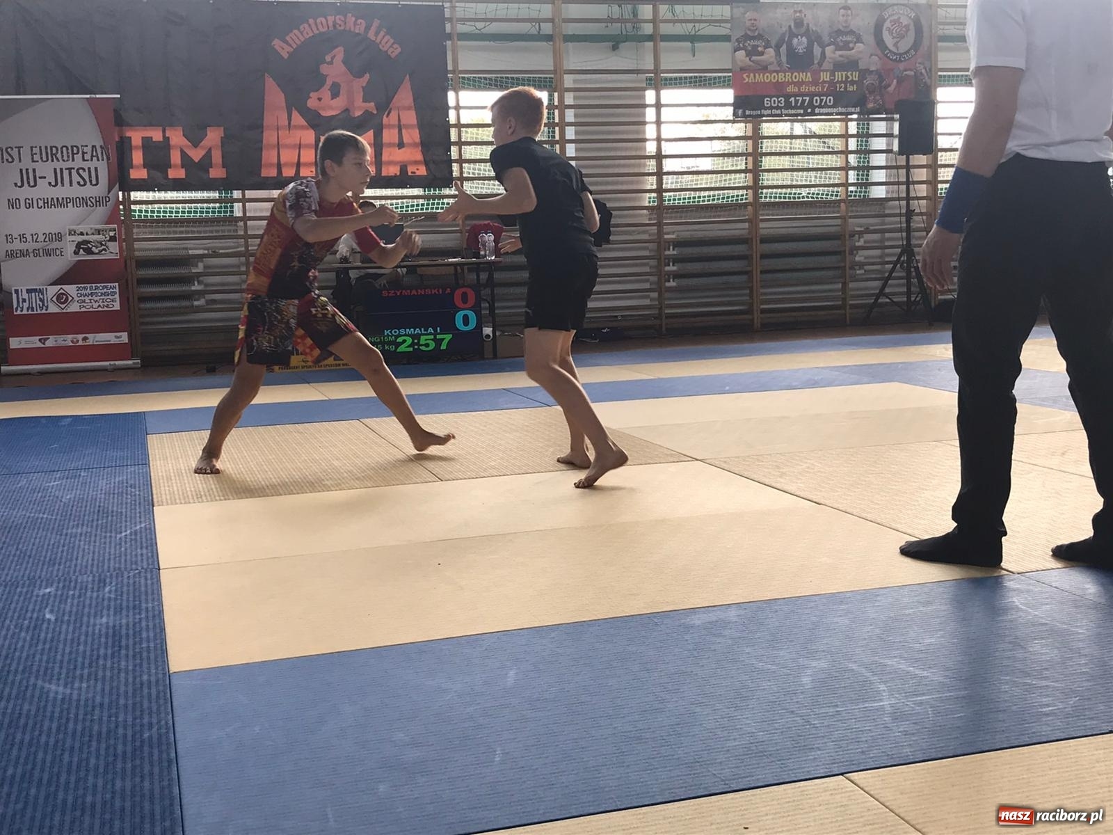 Zdjęcie w galerii na portalu naszraciborz.pl: Łamatorzy na Mistrzostwach Polski w ju-jitsu w Sochaczewie  wiadomości z regionu