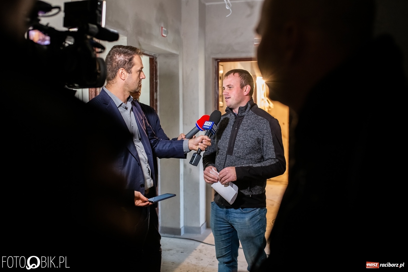 Zdjęcie w galerii na portalu naszraciborz.pl: Mieszkania wspomagane w miejsce komendy. Roboty na finiszu [FOTO i WIDEO] wiadomości z regionu