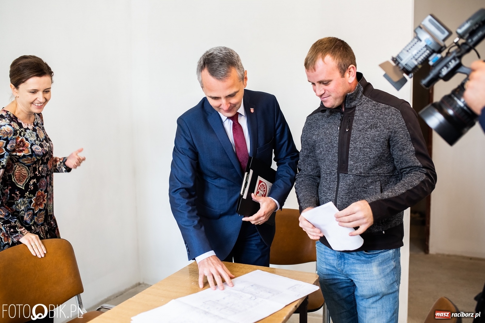 Zdjęcie w galerii na portalu naszraciborz.pl: Mieszkania wspomagane w miejsce komendy. Roboty na finiszu [FOTO i WIDEO] wiadomości z regionu