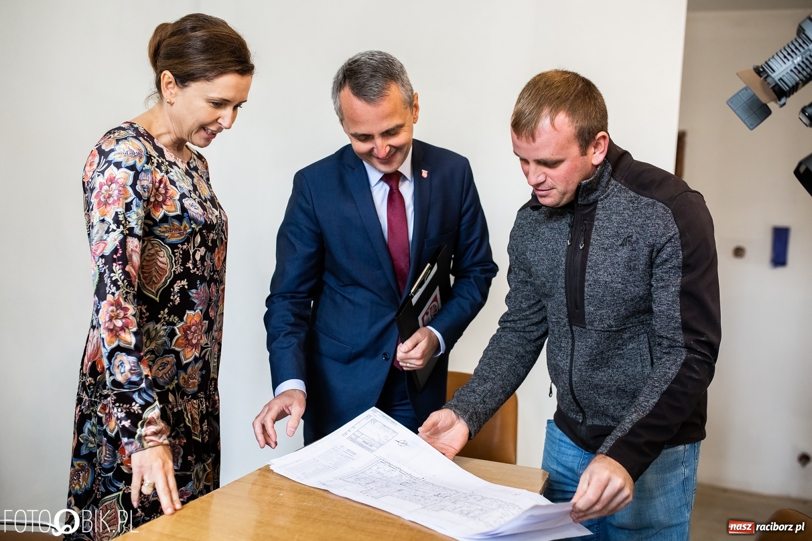 Zdjęcie w galerii na portalu naszraciborz.pl: Mieszkania wspomagane w miejsce komendy. Roboty na finiszu [FOTO i WIDEO] wiadomości z regionu