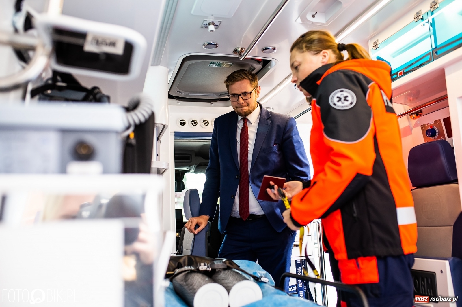 Zdjęcie w galerii na portalu naszraciborz.pl: Raciborskie pogotowie ma nowy ambulans [FOTO i WIDEO] wiadomości z regionu