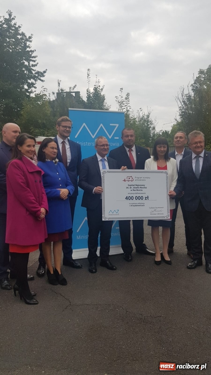 Zdjęcie w galerii na portalu naszraciborz.pl: Nowy ambulans dla stacji w Krzyżanowicach  wiadomości z regionu