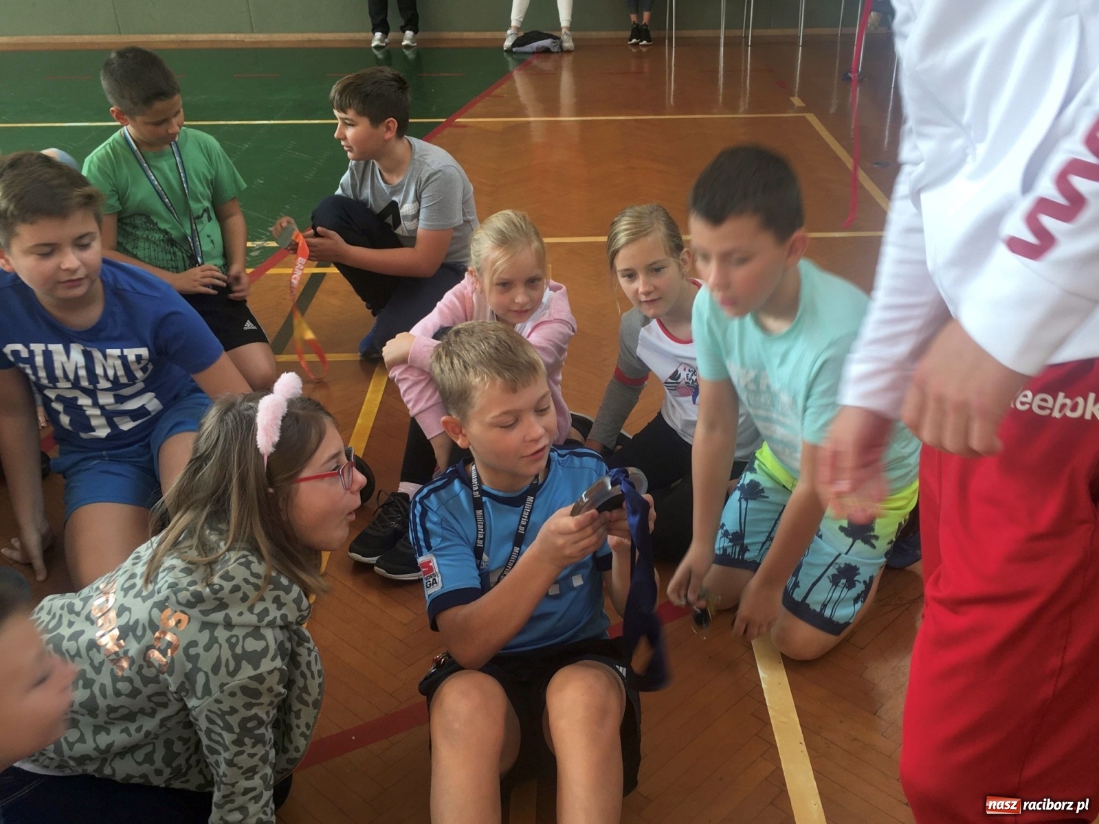 Zdjęcie w galerii na portalu naszraciborz.pl: Europejski Tydzień Sportu w SP 15  wiadomości z regionu