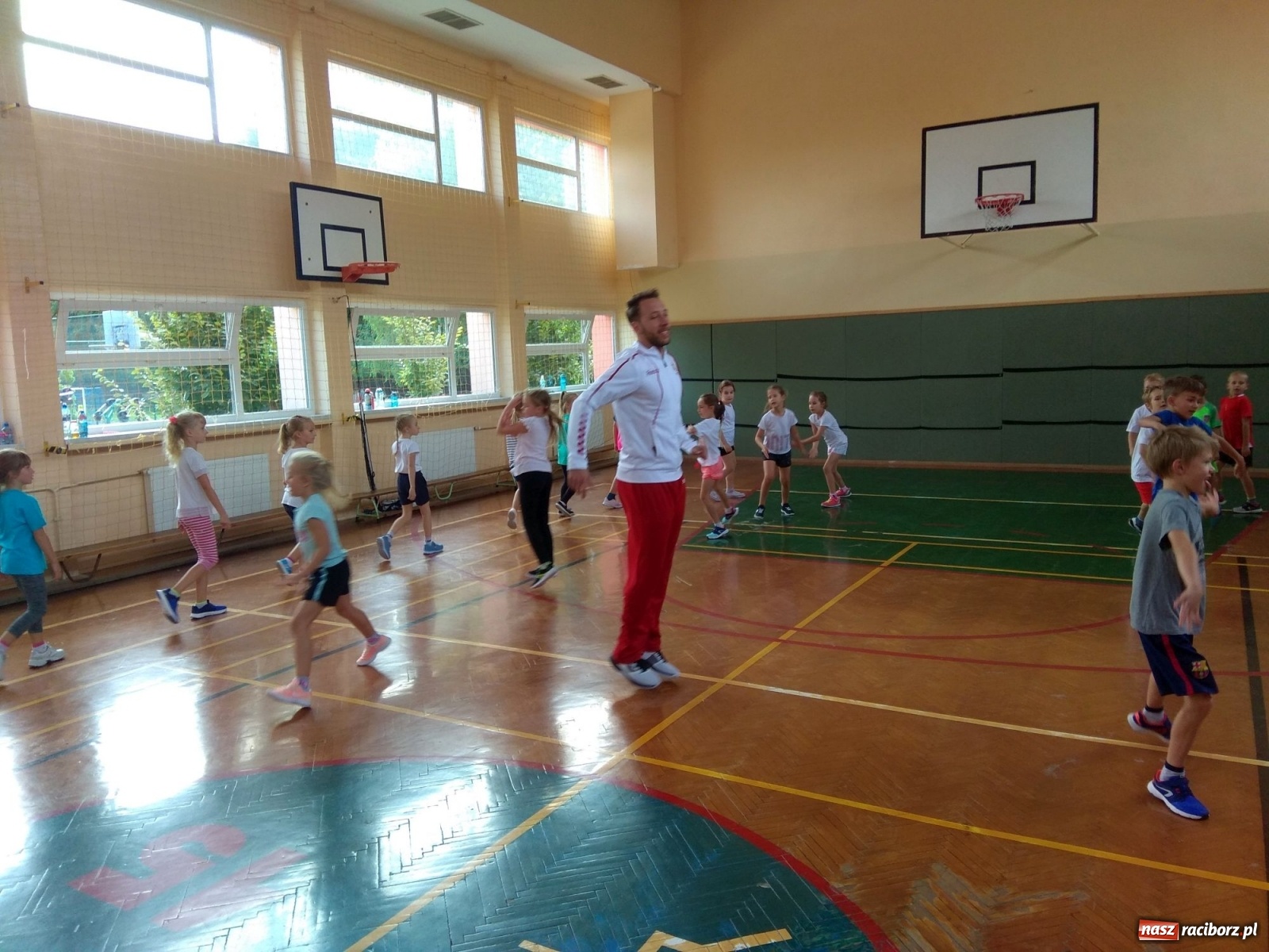 Zdjęcie w galerii na portalu naszraciborz.pl: Europejski Tydzień Sportu w SP 15  wiadomości z regionu