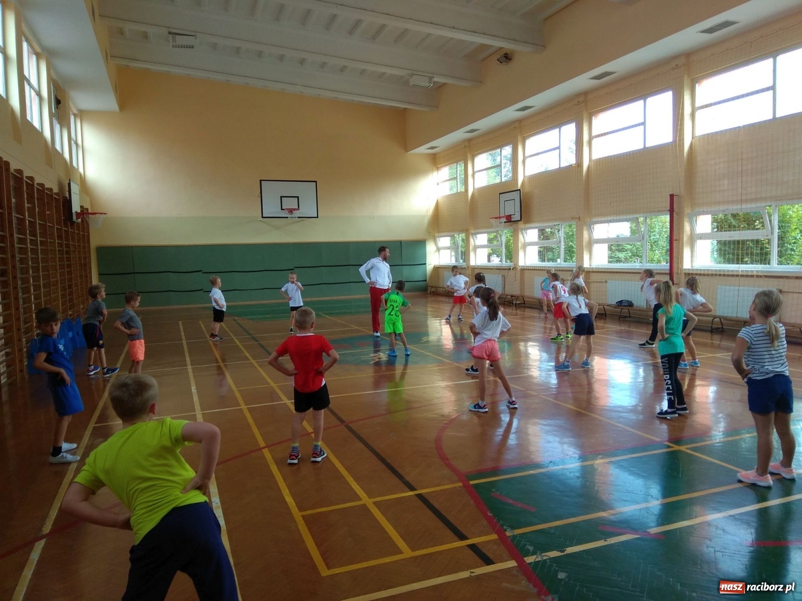 Zdjęcie w galerii na portalu naszraciborz.pl: Europejski Tydzień Sportu w SP 15  wiadomości z regionu