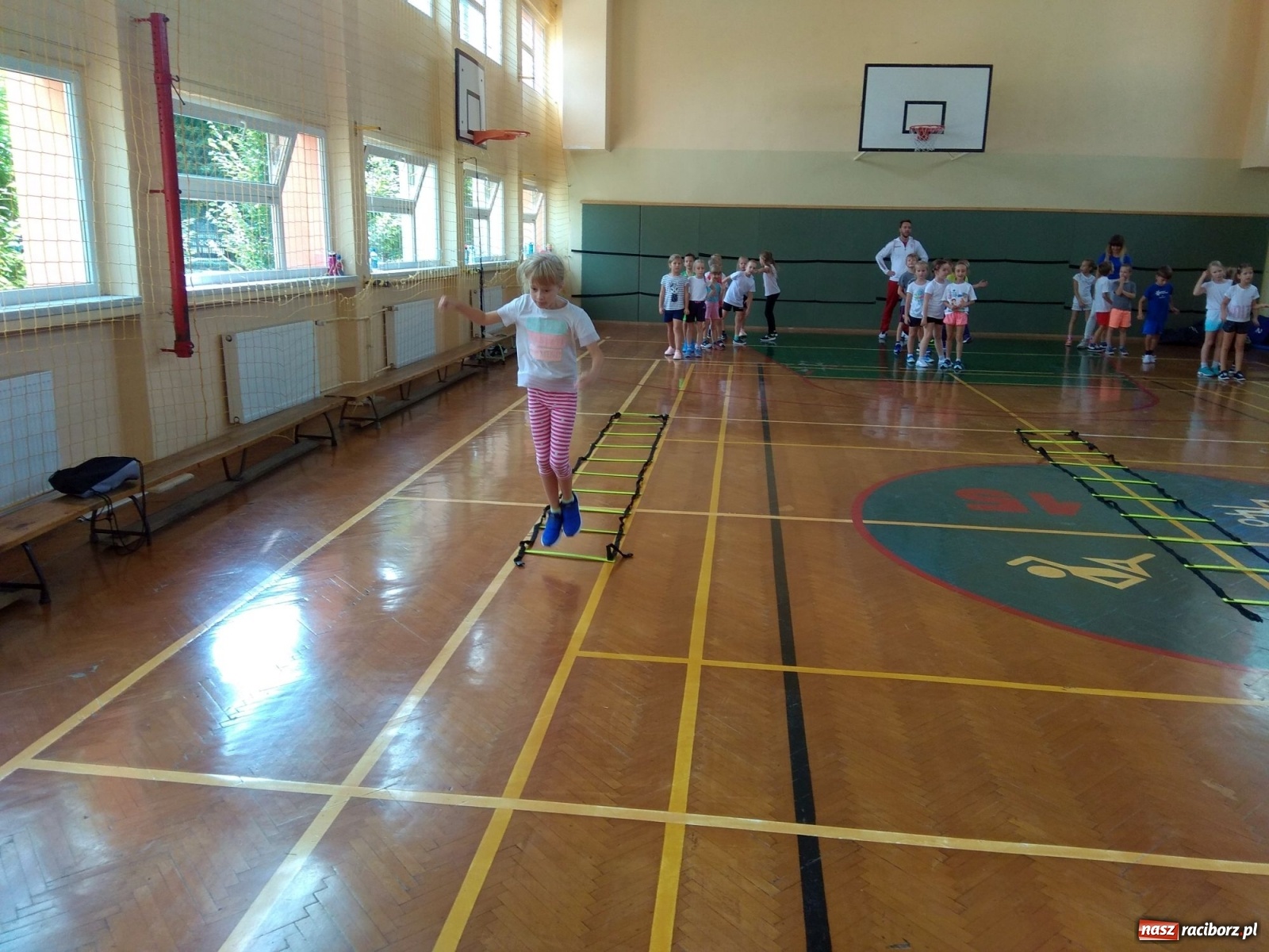 Zdjęcie w galerii na portalu naszraciborz.pl: Europejski Tydzień Sportu w SP 15  wiadomości z regionu
