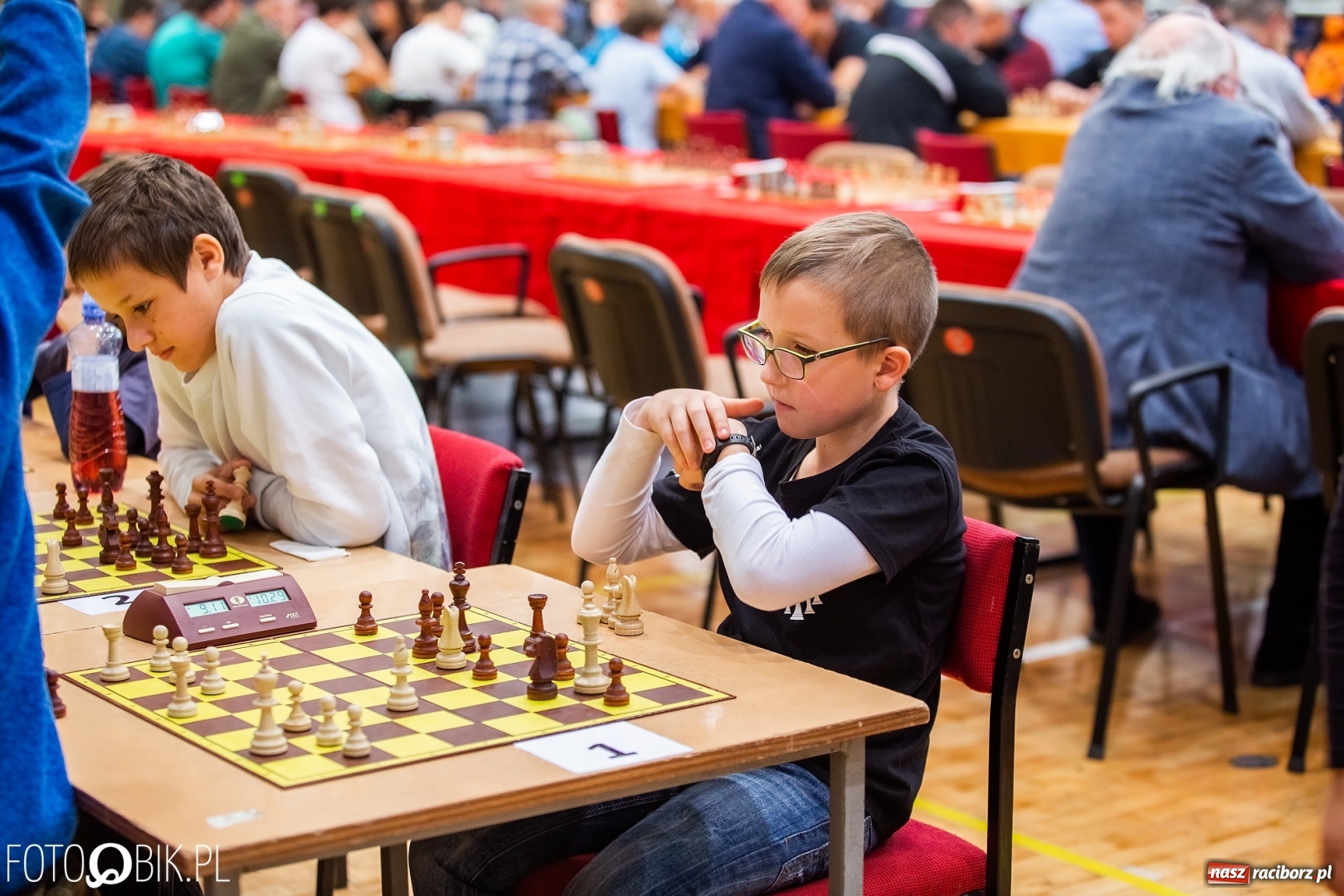 Zdjęcie w galerii na portalu naszraciborz.pl: Szachowy memoriał im. Alfreda Chrobaka w raciborskim MOS wiadomości z regionu