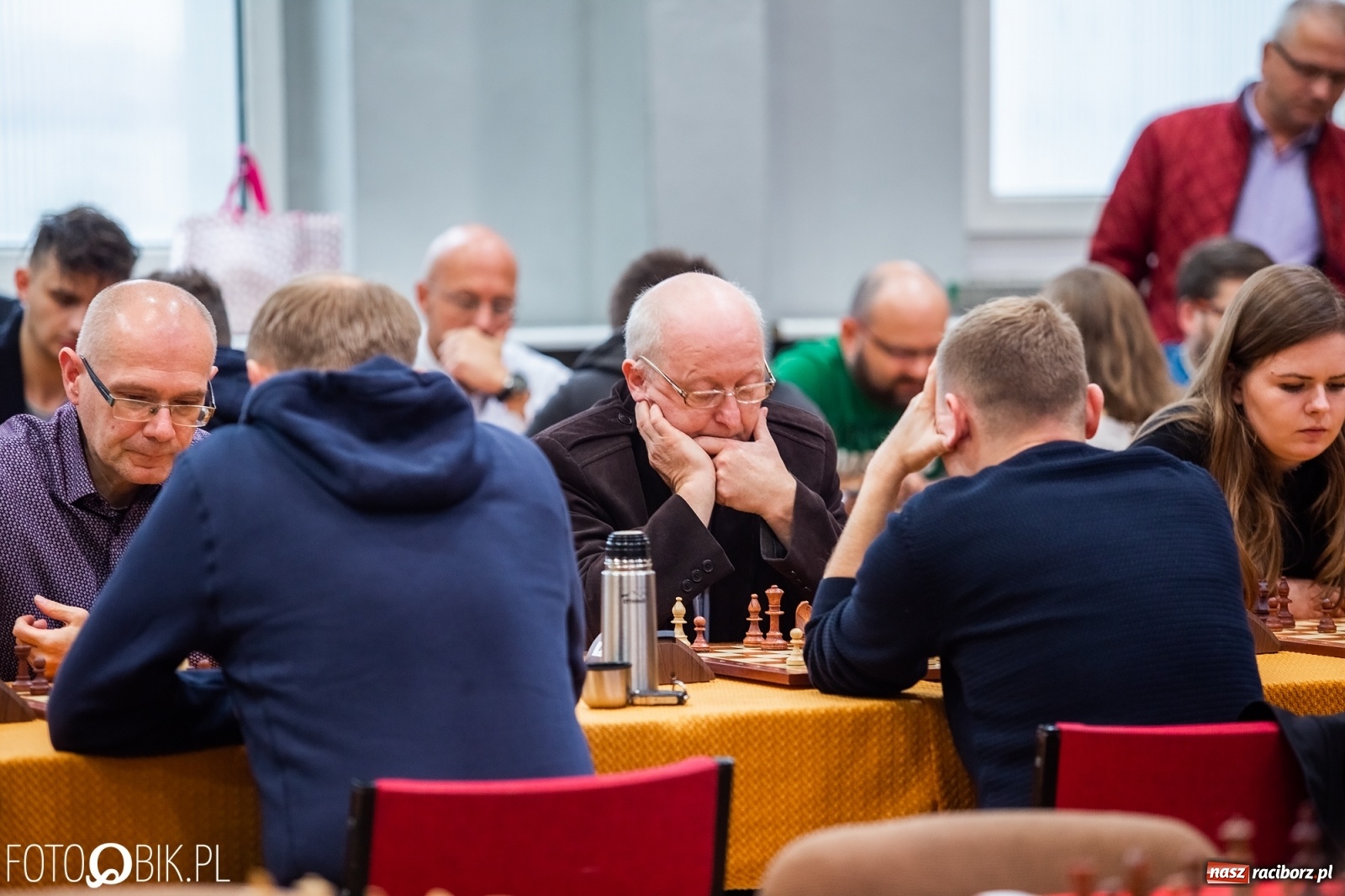 Zdjęcie w galerii na portalu naszraciborz.pl: Szachowy memoriał im. Alfreda Chrobaka w raciborskim MOS wiadomości z regionu
