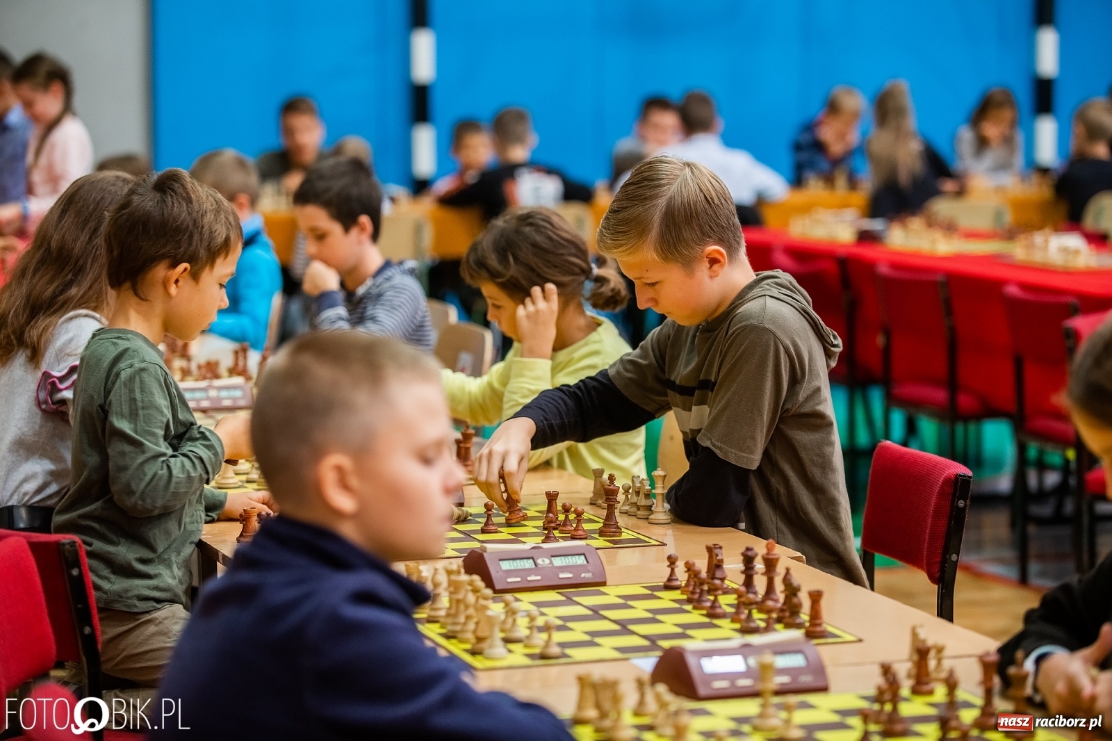 Zdjęcie w galerii na portalu naszraciborz.pl: Szachowy memoriał im. Alfreda Chrobaka w raciborskim MOS wiadomości z regionu