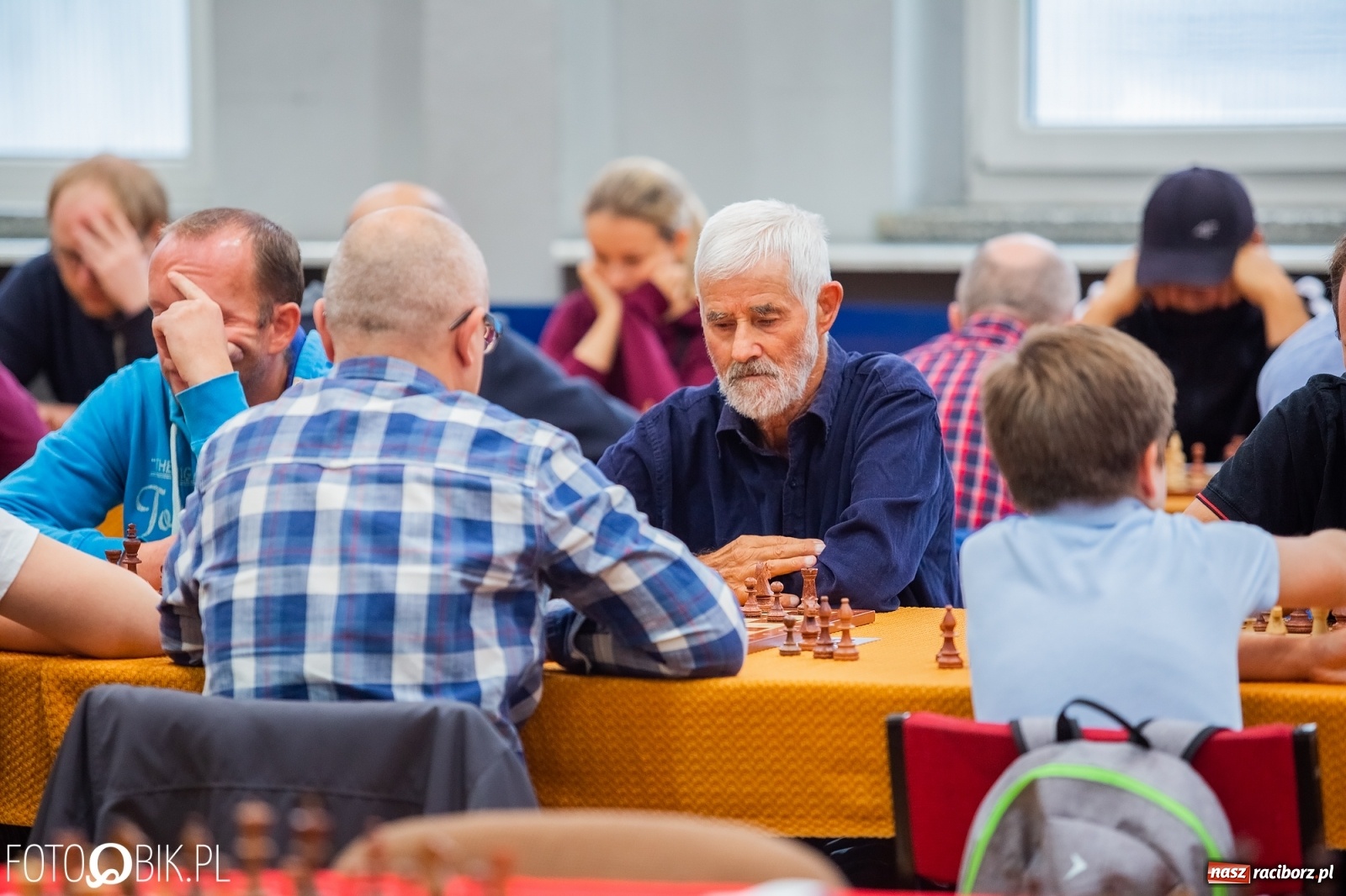 Zdjęcie w galerii na portalu naszraciborz.pl: Szachowy memoriał im. Alfreda Chrobaka w raciborskim MOS wiadomości z regionu