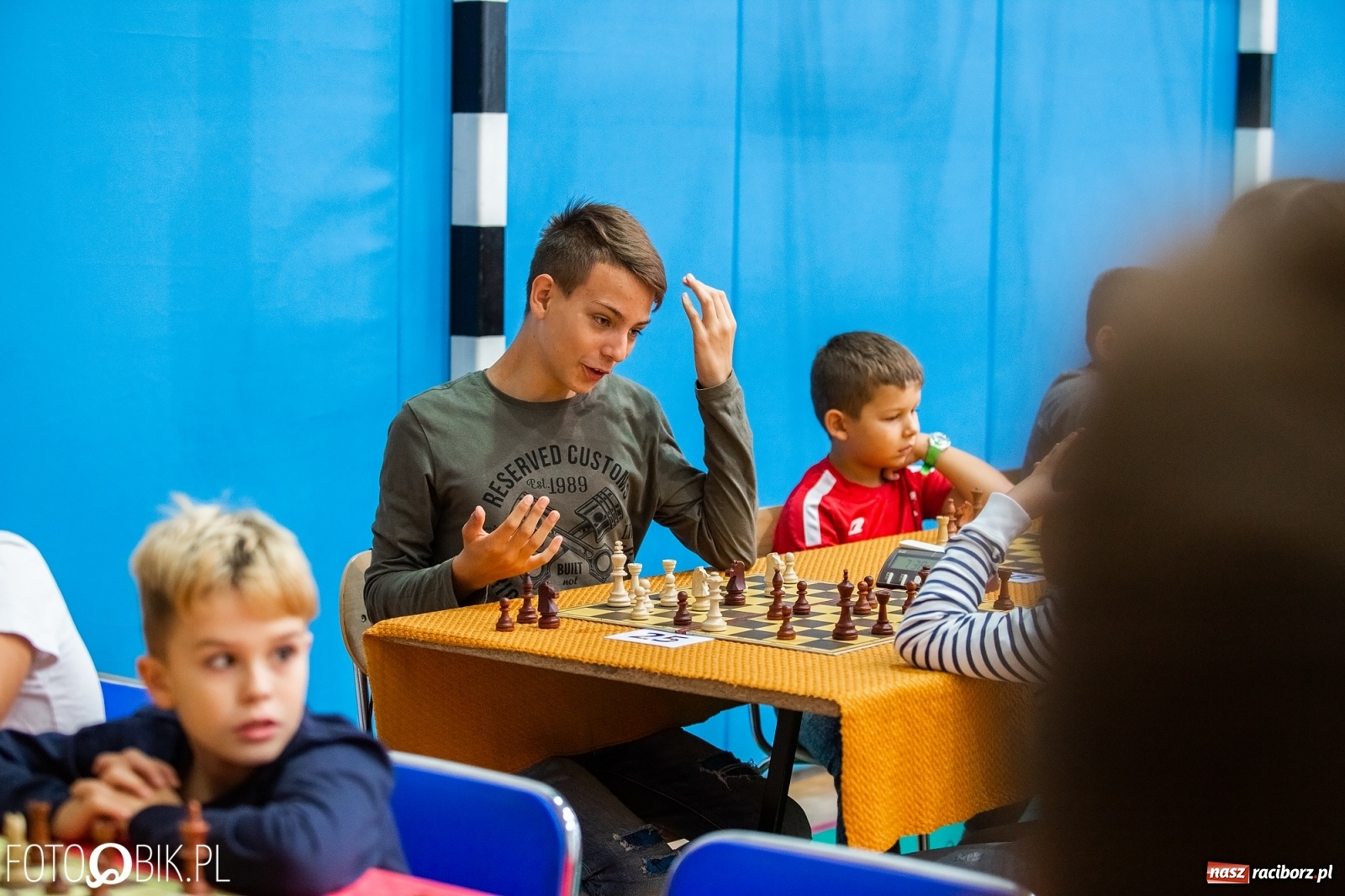 Zdjęcie w galerii na portalu naszraciborz.pl: Szachowy memoriał im. Alfreda Chrobaka w raciborskim MOS wiadomości z regionu