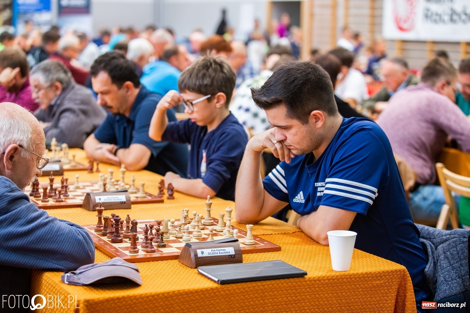 Zdjęcie w galerii na portalu naszraciborz.pl: Szachowy memoriał im. Alfreda Chrobaka w raciborskim MOS wiadomości z regionu