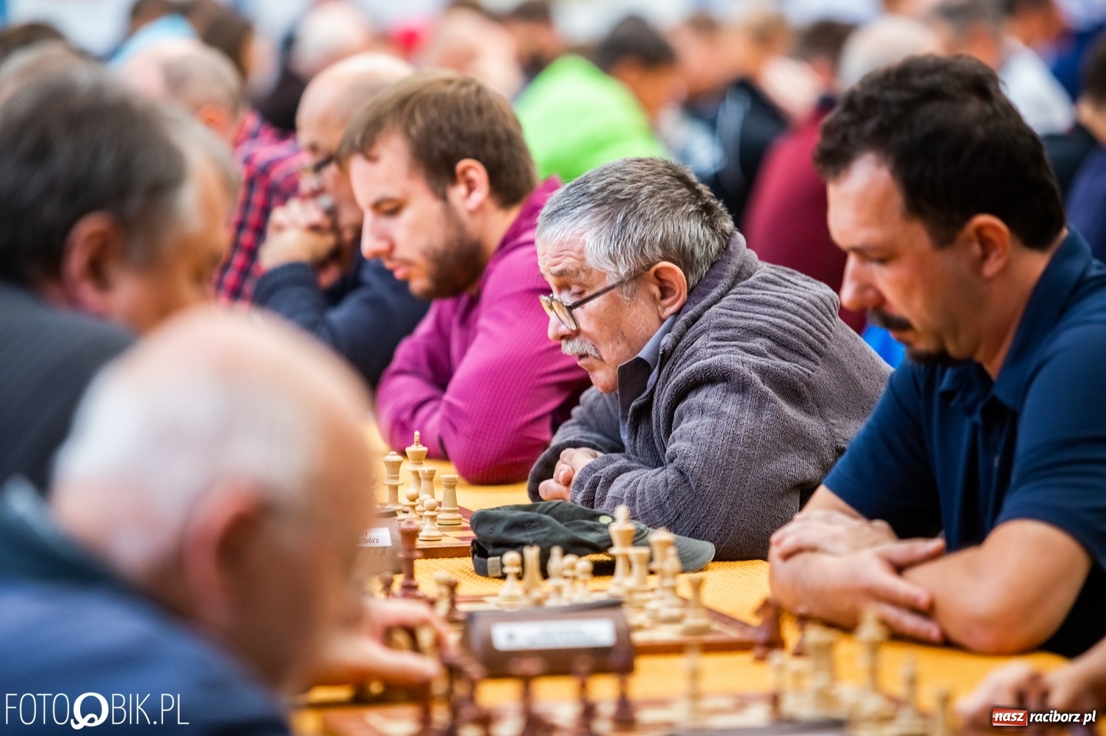 Zdjęcie w galerii na portalu naszraciborz.pl: Szachowy memoriał im. Alfreda Chrobaka w raciborskim MOS wiadomości z regionu