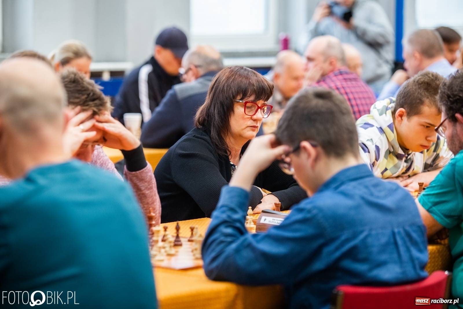 Zdjęcie w galerii na portalu naszraciborz.pl: Szachowy memoriał im. Alfreda Chrobaka w raciborskim MOS wiadomości z regionu