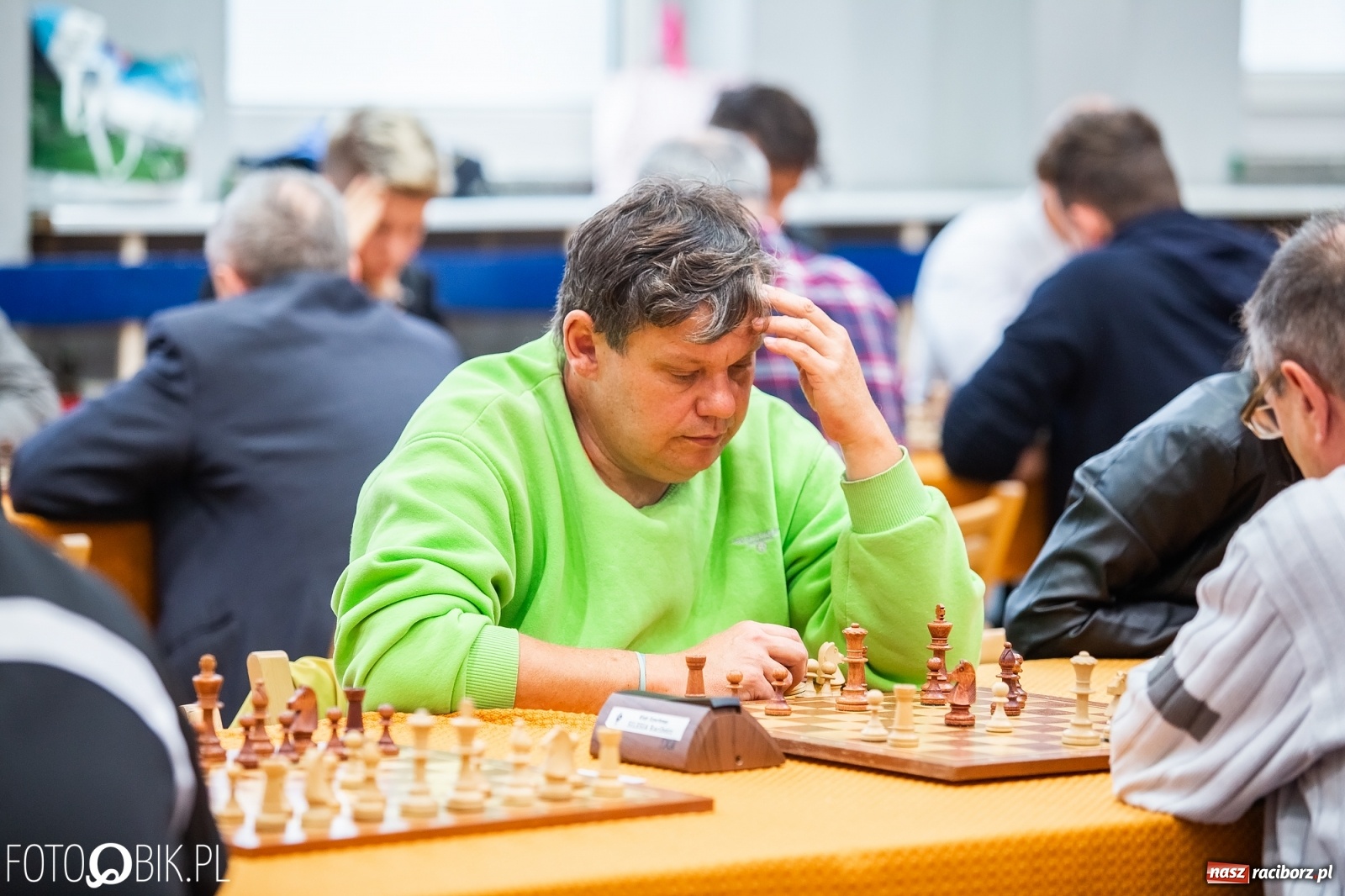 Zdjęcie w galerii na portalu naszraciborz.pl: Szachowy memoriał im. Alfreda Chrobaka w raciborskim MOS wiadomości z regionu