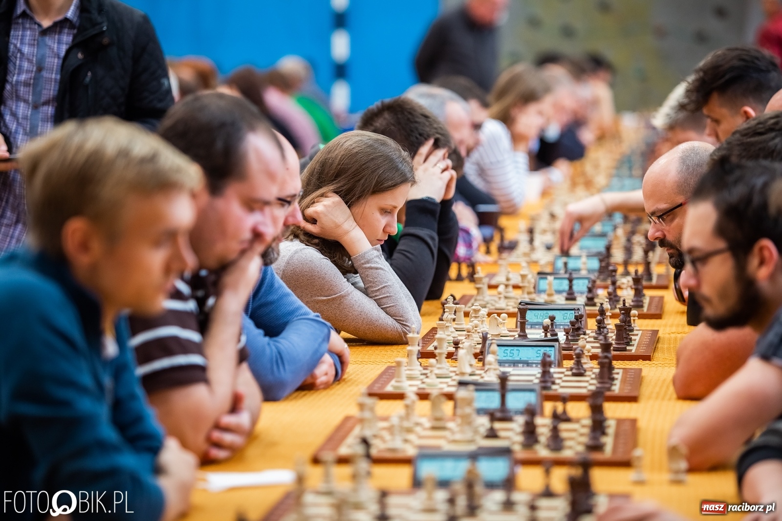 Zdjęcie w galerii na portalu naszraciborz.pl: Szachowy memoriał im. Alfreda Chrobaka w raciborskim MOS wiadomości z regionu