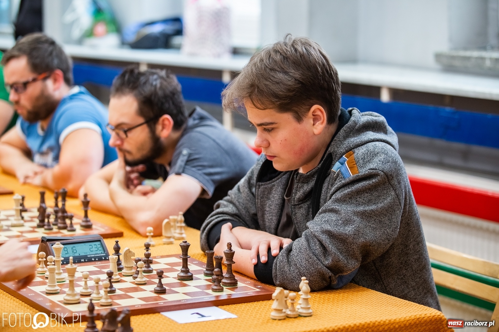 Zdjęcie w galerii na portalu naszraciborz.pl: Szachowy memoriał im. Alfreda Chrobaka w raciborskim MOS wiadomości z regionu
