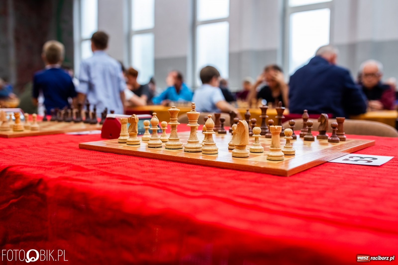 Zdjęcie w galerii na portalu naszraciborz.pl: Szachowy memoriał im. Alfreda Chrobaka w raciborskim MOS wiadomości z regionu