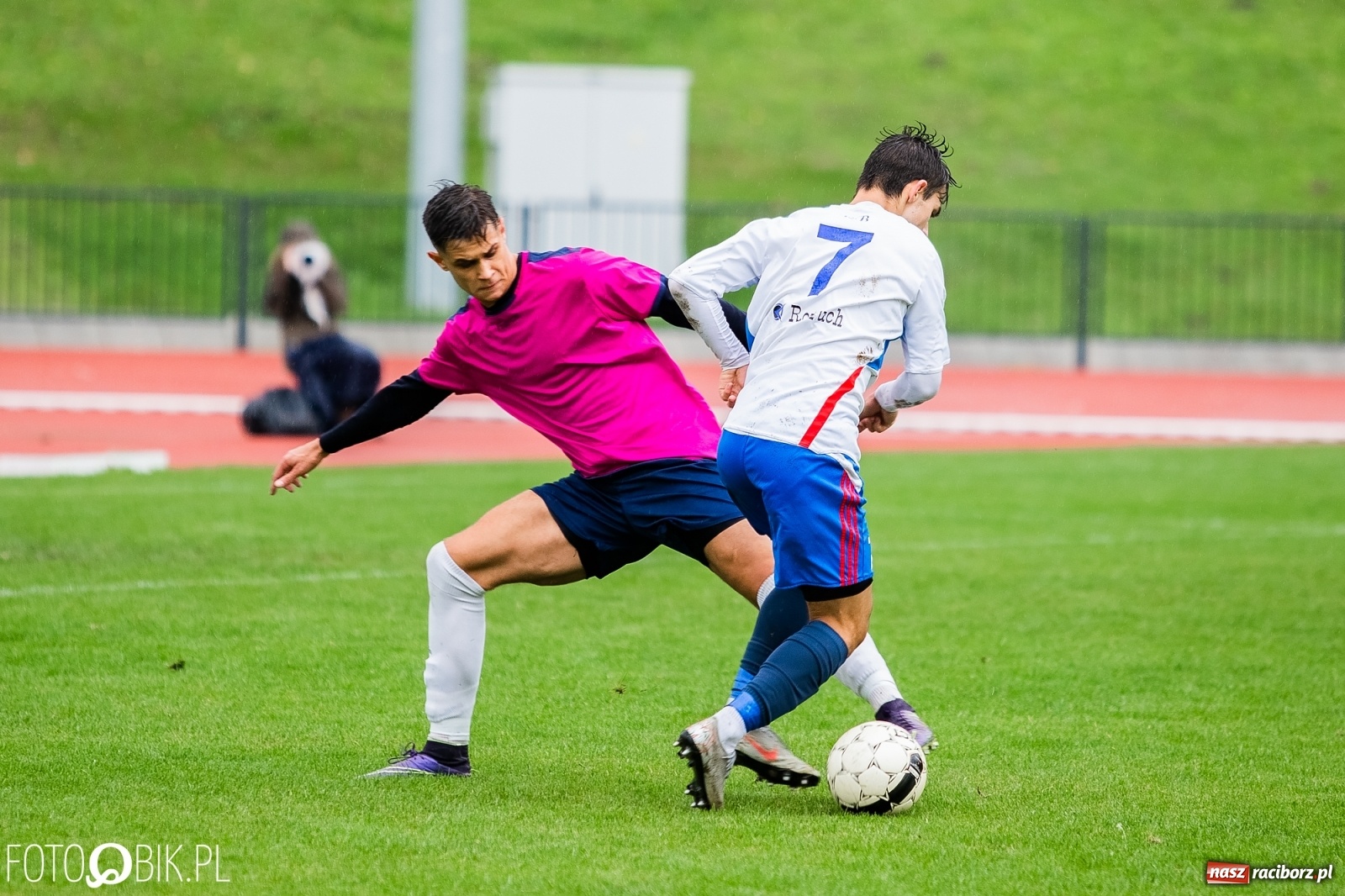 Zdjęcie w galerii na portalu naszraciborz.pl: Klasa okręgowa. Derbowe starcie na remis wiadomości z regionu