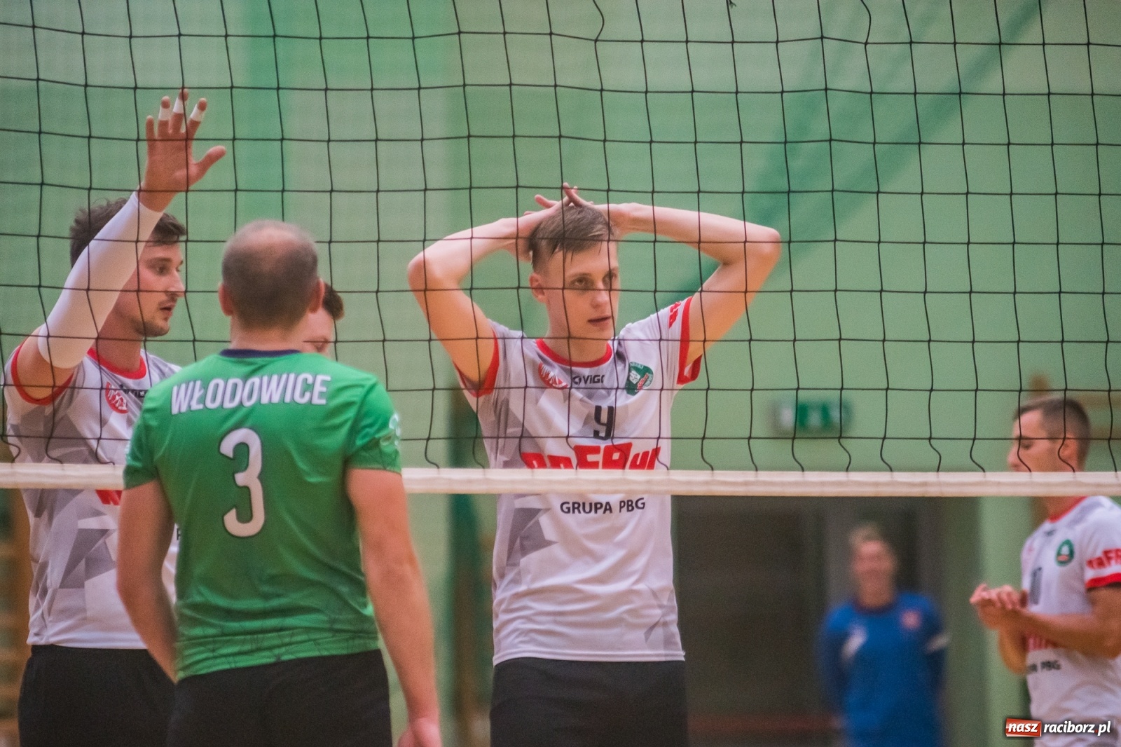 Zdjęcie w galerii na portalu naszraciborz.pl: Szybkie 3:0 i do domu. Siatkarze Rafako liderami I ligi śląskiej [FOTO i WIDEO] wiadomości z regionu