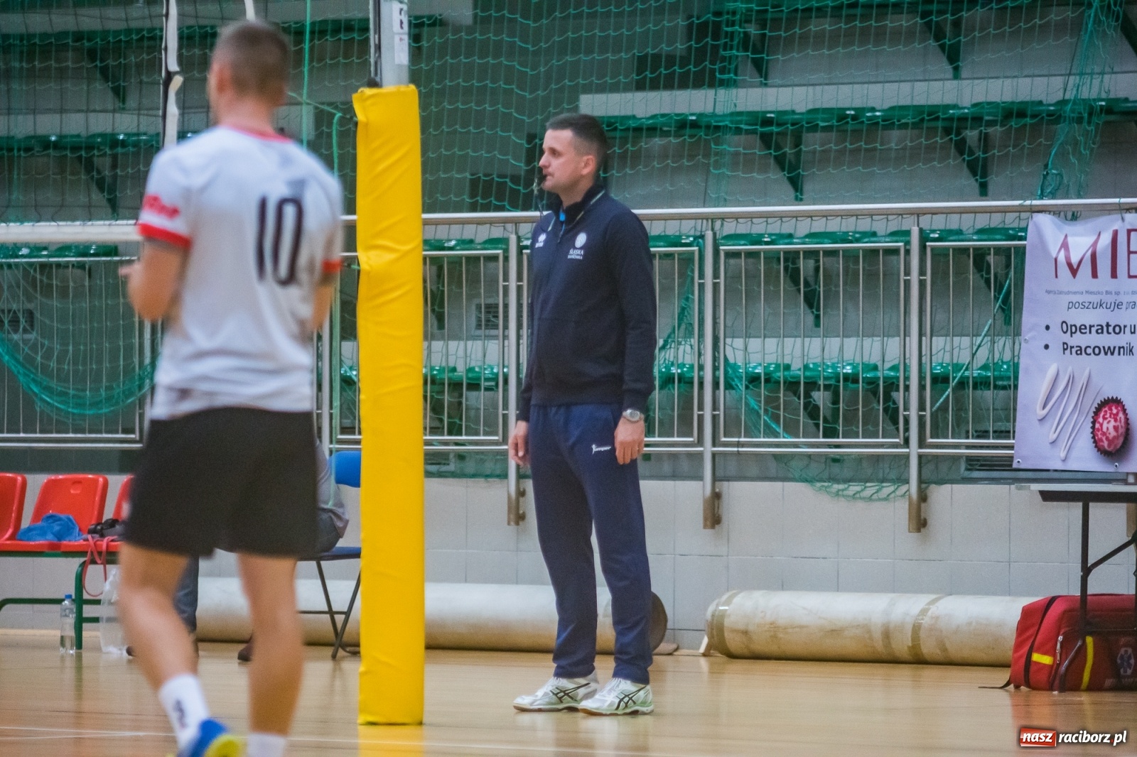 Zdjęcie w galerii na portalu naszraciborz.pl: Szybkie 3:0 i do domu. Siatkarze Rafako liderami I ligi śląskiej [FOTO i WIDEO] wiadomości z regionu