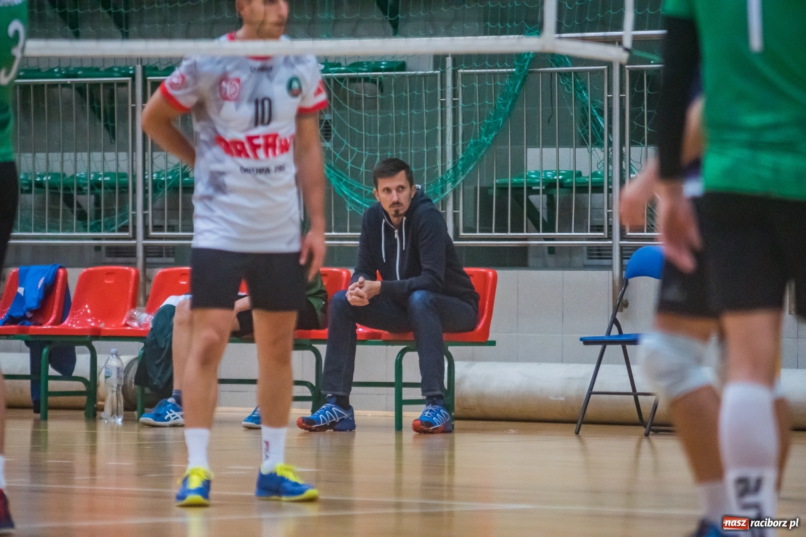 Zdjęcie w galerii na portalu naszraciborz.pl: Szybkie 3:0 i do domu. Siatkarze Rafako liderami I ligi śląskiej [FOTO i WIDEO] wiadomości z regionu