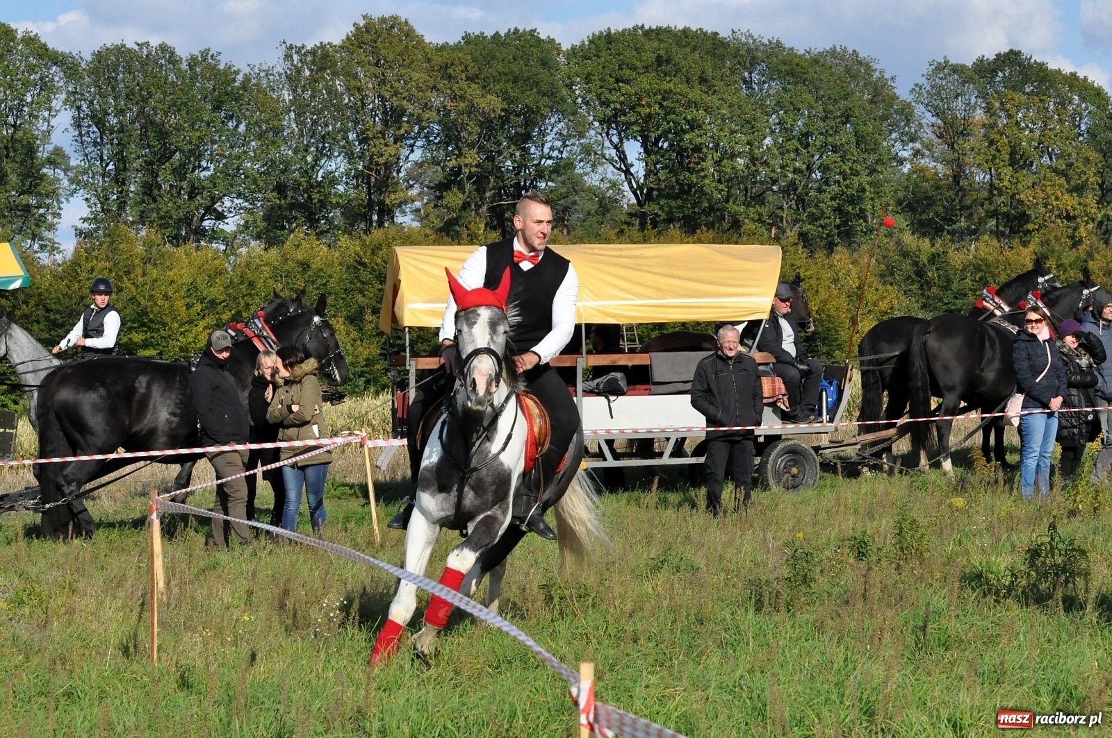 Zdjęcie w galerii na portalu naszraciborz.pl: W Łańcach na Hubertusie dwa razy gonili lisa [FOTO i WIDEO]  wiadomości z regionu