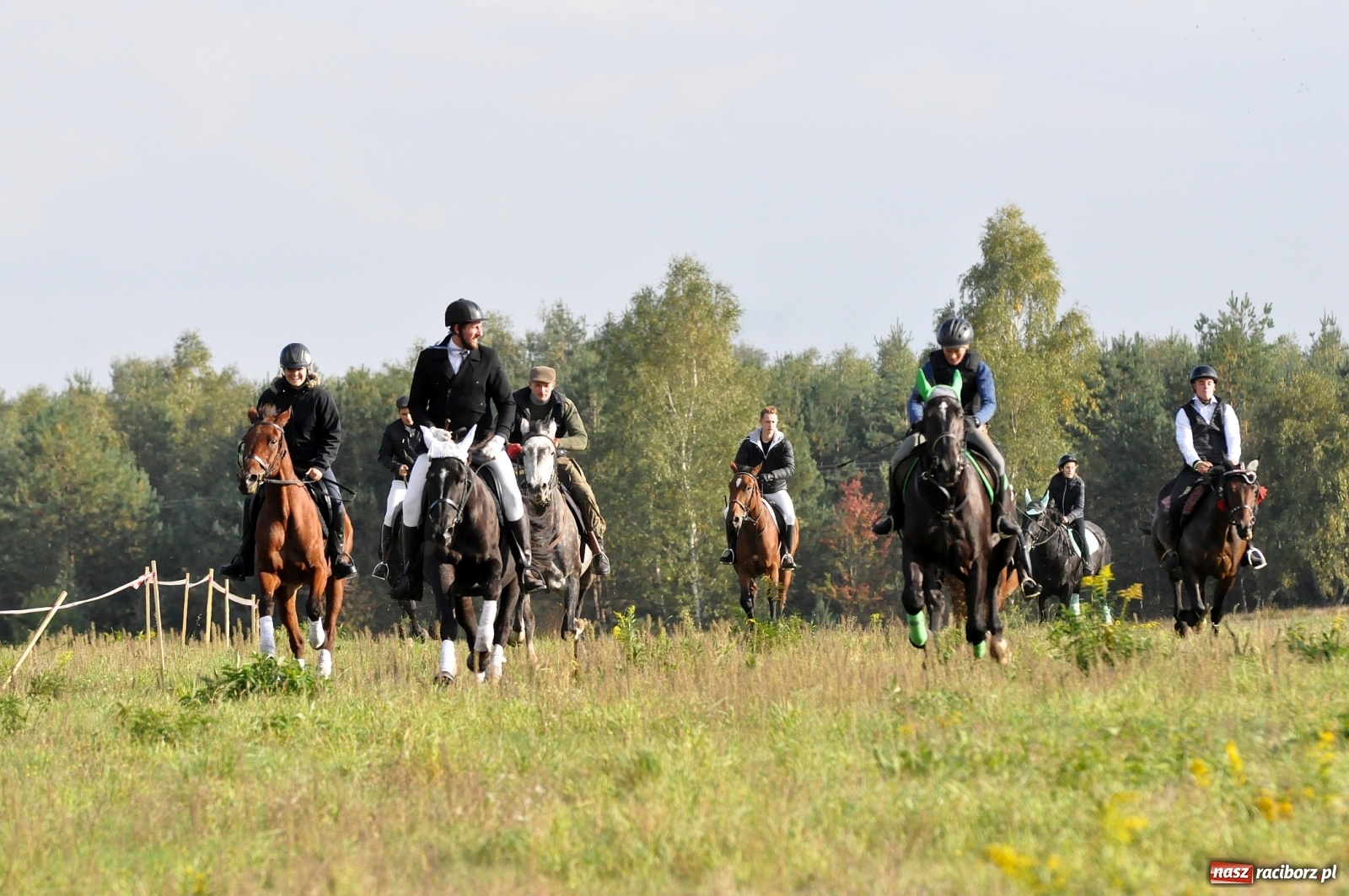 Zdjęcie w galerii na portalu naszraciborz.pl: W Łańcach na Hubertusie dwa razy gonili lisa [FOTO i WIDEO]  wiadomości z regionu