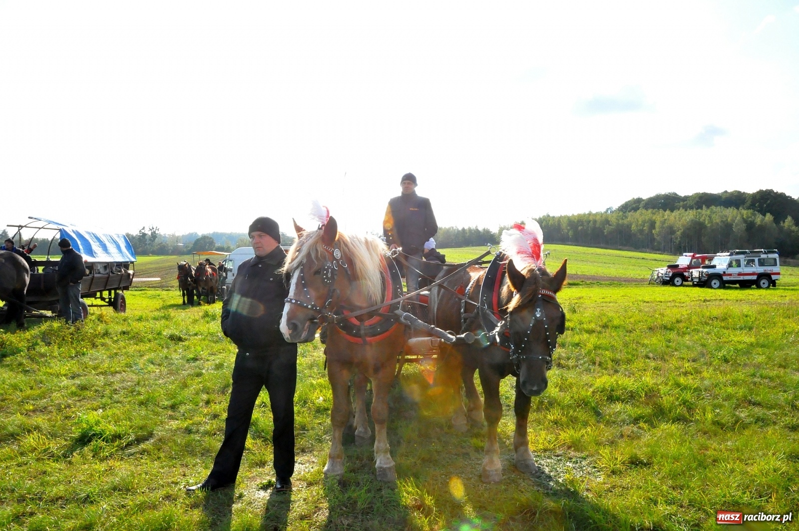 Zdjęcie w galerii na portalu naszraciborz.pl: W Łańcach na Hubertusie dwa razy gonili lisa [FOTO i WIDEO]  wiadomości z regionu