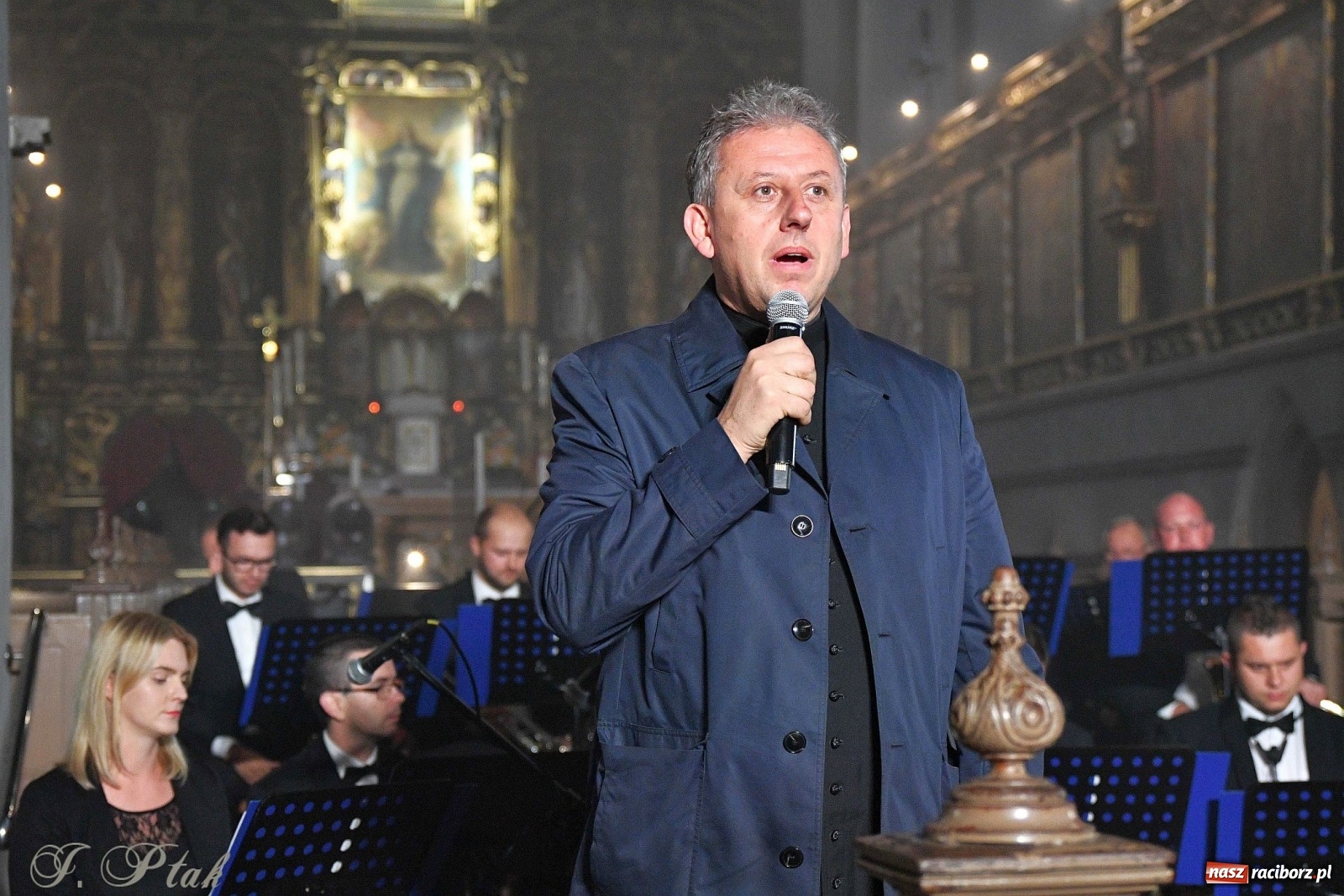 Zdjęcie w galerii na portalu naszraciborz.pl: Dzień Papieski. Wyjątkowy koncert w kościele farnym  wiadomości z regionu