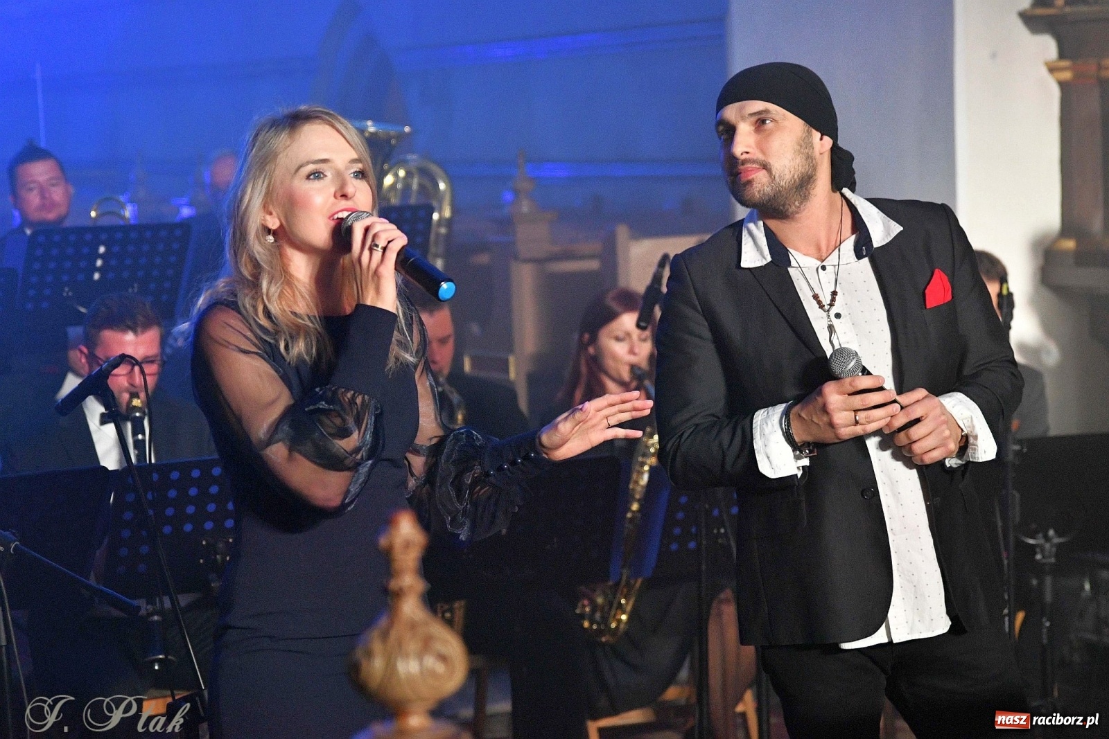 Zdjęcie w galerii na portalu naszraciborz.pl: Dzień Papieski. Wyjątkowy koncert w kościele farnym  wiadomości z regionu