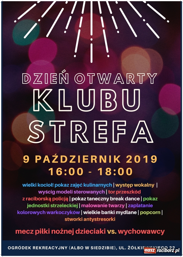 Zdjęcie w galerii na portalu naszraciborz.pl: Klub Strefa zaprasza na dzień otwarty wiadomości z regionu
