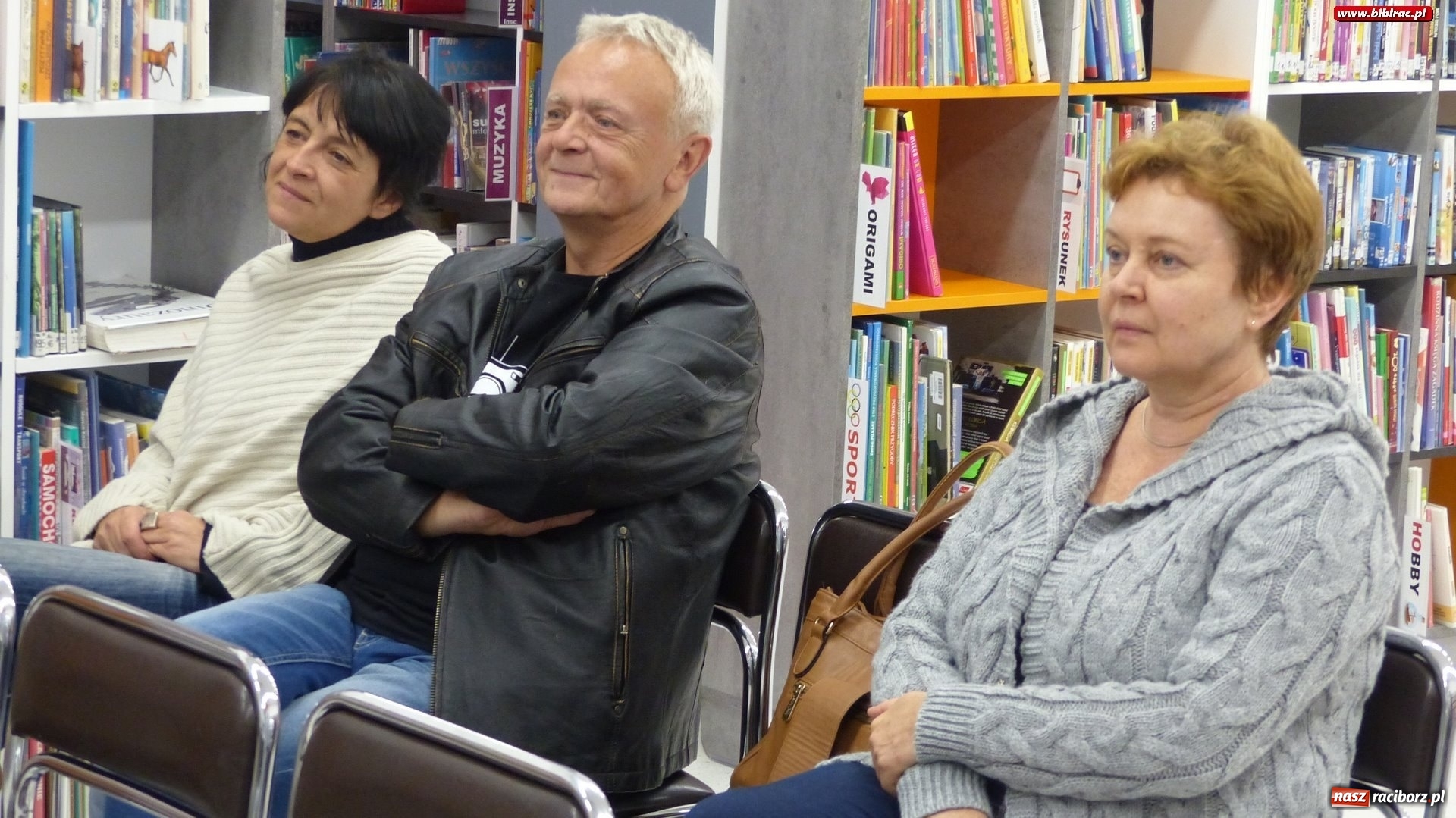 Zdjęcie w galerii na portalu naszraciborz.pl: Ryszard Ćwirlej na finał Literackiej jesieni z Księgarnią Sowa  wiadomości z regionu
