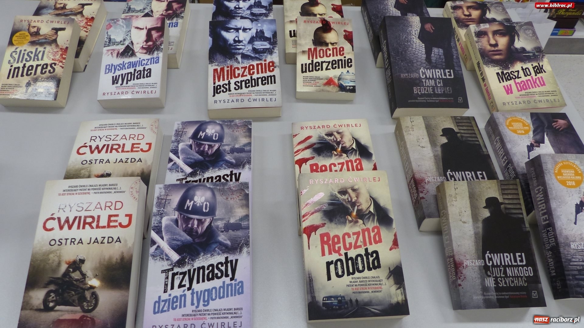 Zdjęcie w galerii na portalu naszraciborz.pl: Ryszard Ćwirlej na finał Literackiej jesieni z Księgarnią Sowa  wiadomości z regionu