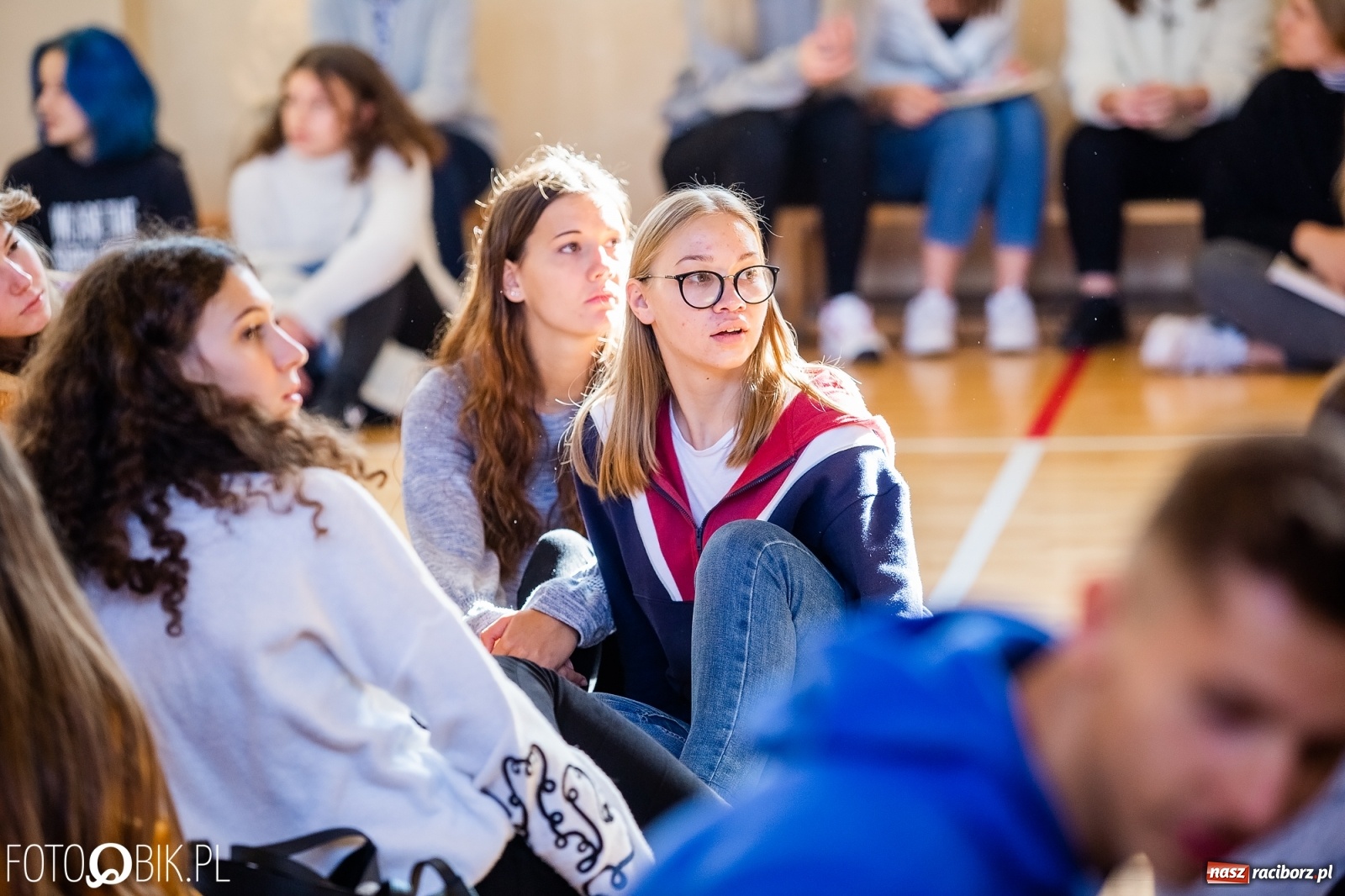 Zdjęcie w galerii na portalu naszraciborz.pl: Turniej Gier i Zabaw Językowych w II LO wiadomości z regionu