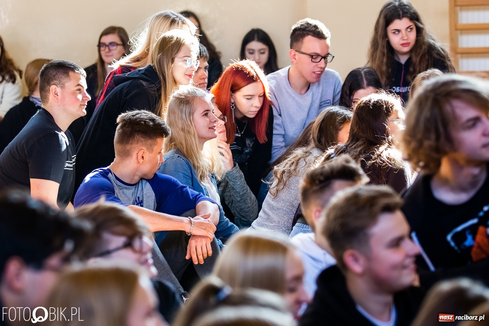 Zdjęcie w galerii na portalu naszraciborz.pl: Turniej Gier i Zabaw Językowych w II LO wiadomości z regionu