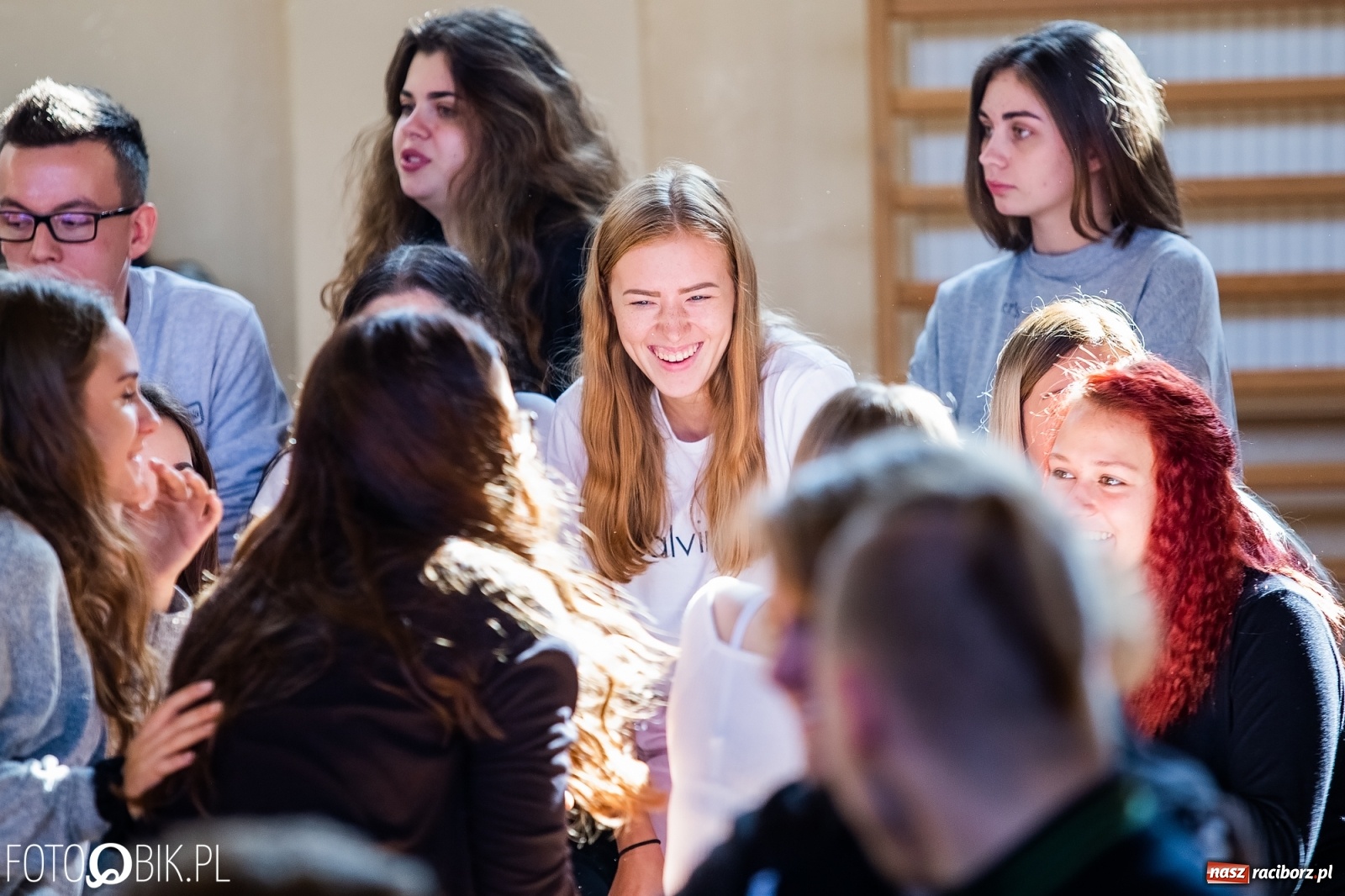 Zdjęcie w galerii na portalu naszraciborz.pl: Turniej Gier i Zabaw Językowych w II LO wiadomości z regionu