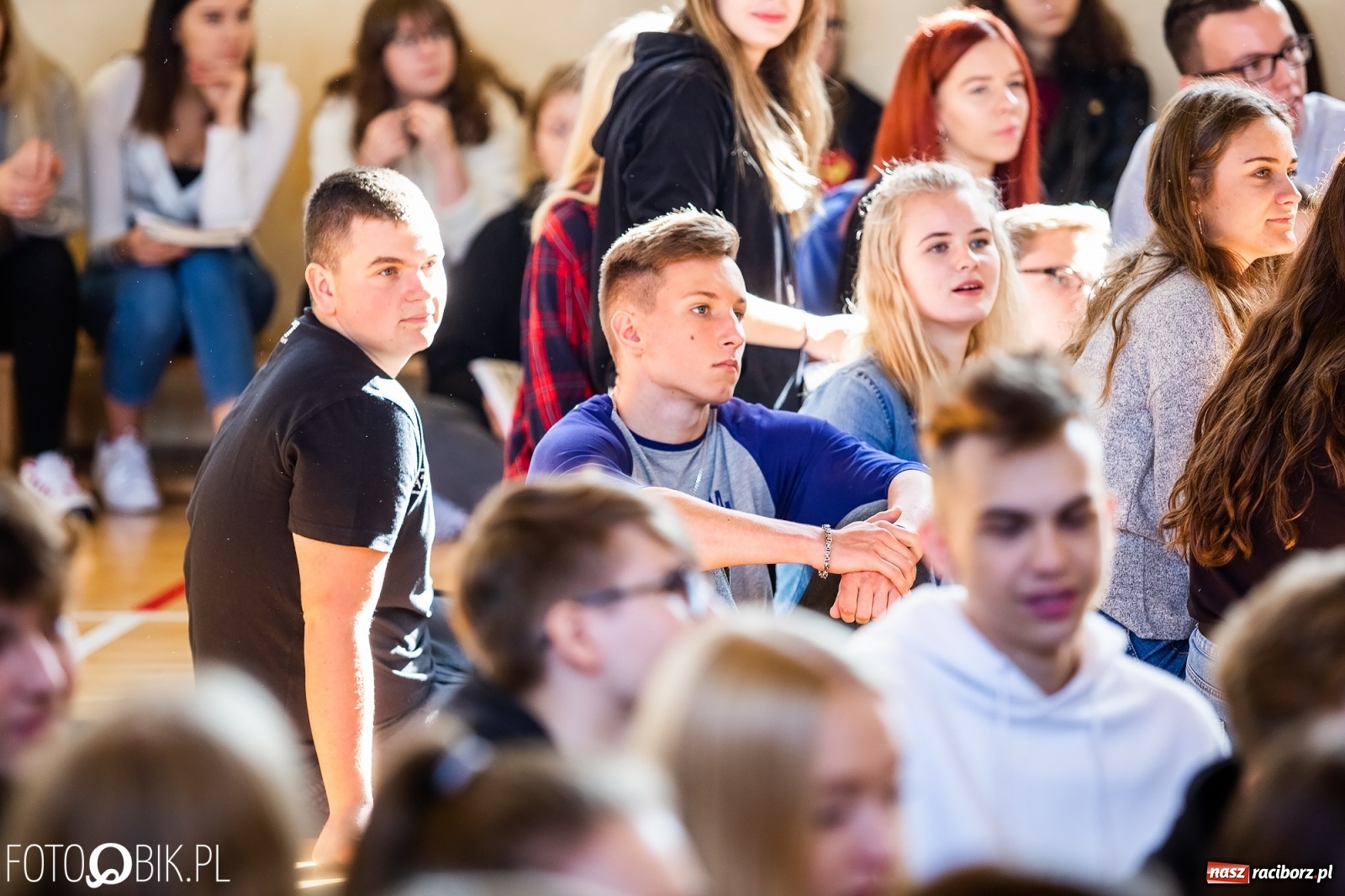 Zdjęcie w galerii na portalu naszraciborz.pl: Turniej Gier i Zabaw Językowych w II LO wiadomości z regionu