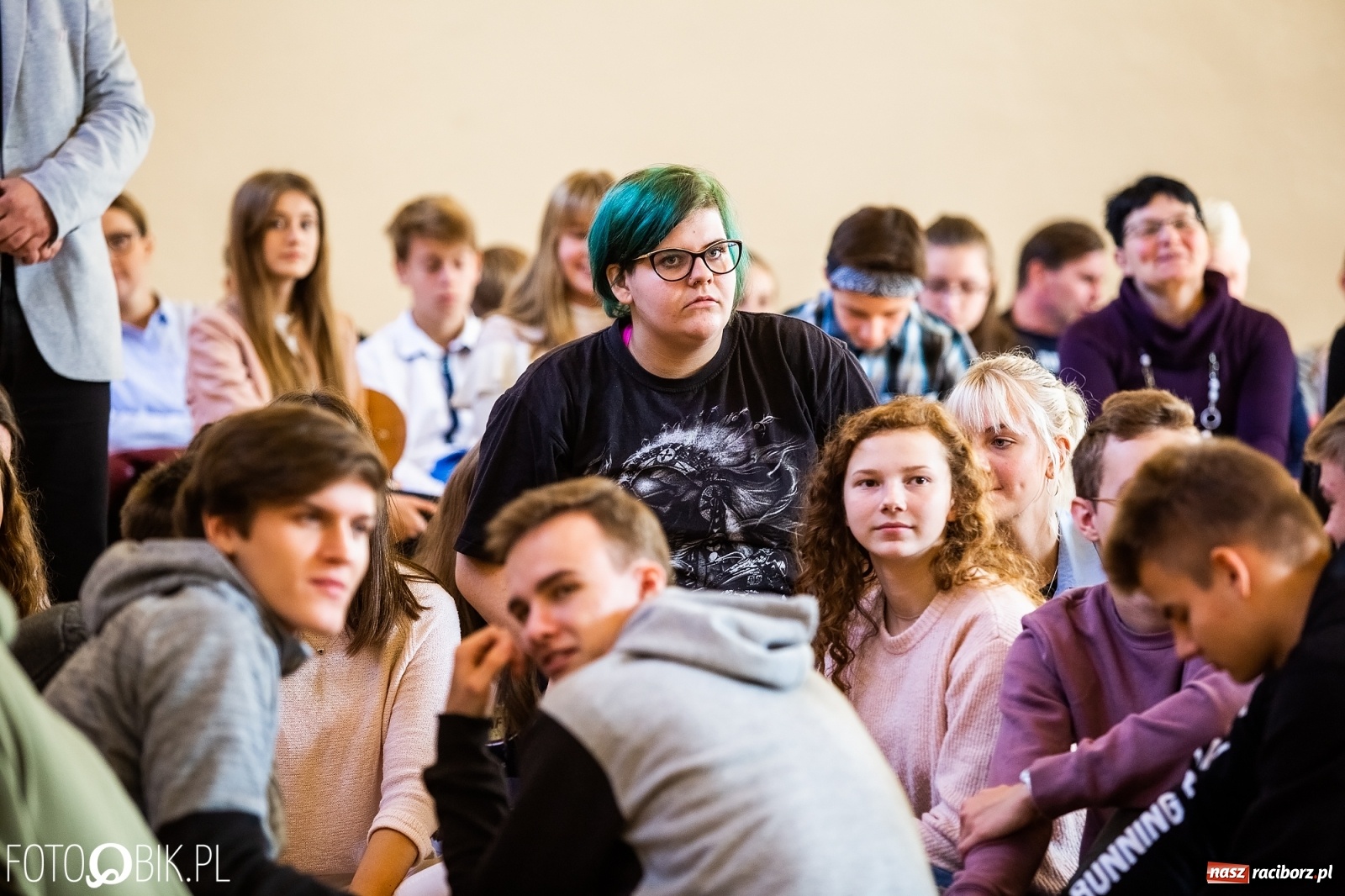 Zdjęcie w galerii na portalu naszraciborz.pl: Turniej Gier i Zabaw Językowych w II LO wiadomości z regionu