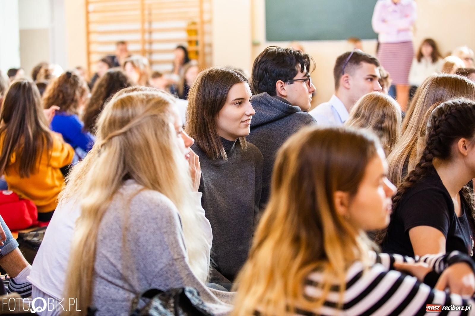 Zdjęcie w galerii na portalu naszraciborz.pl: Turniej Gier i Zabaw Językowych w II LO wiadomości z regionu